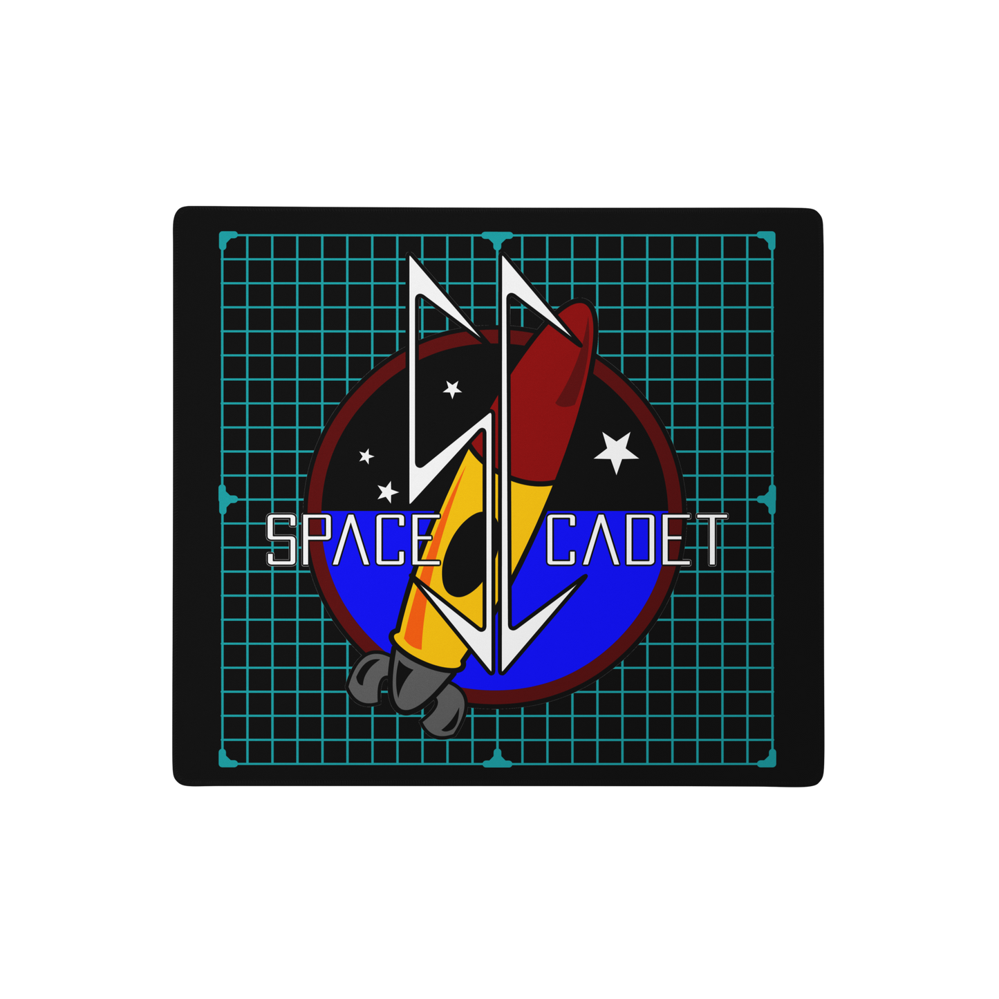 The Space Cadet Grid Gaming mouse pad