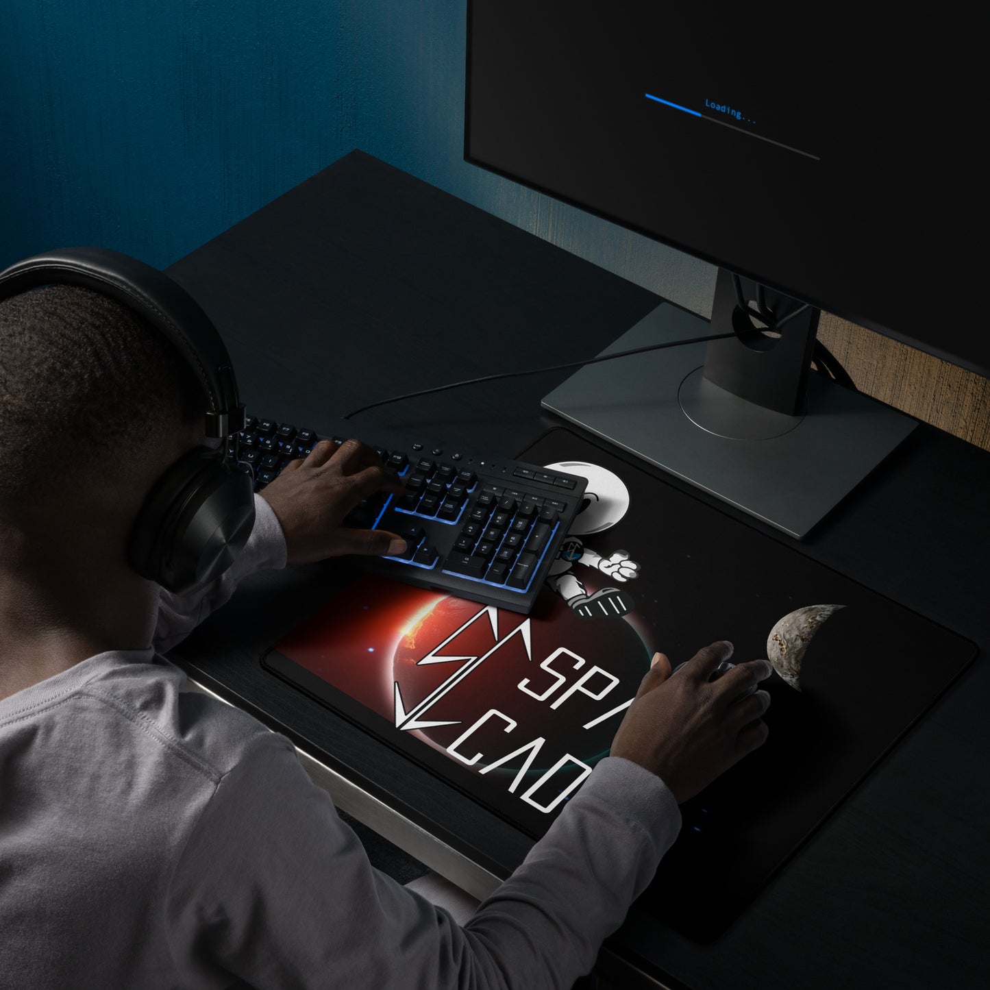 The Space Cadet Gaming mouse pad