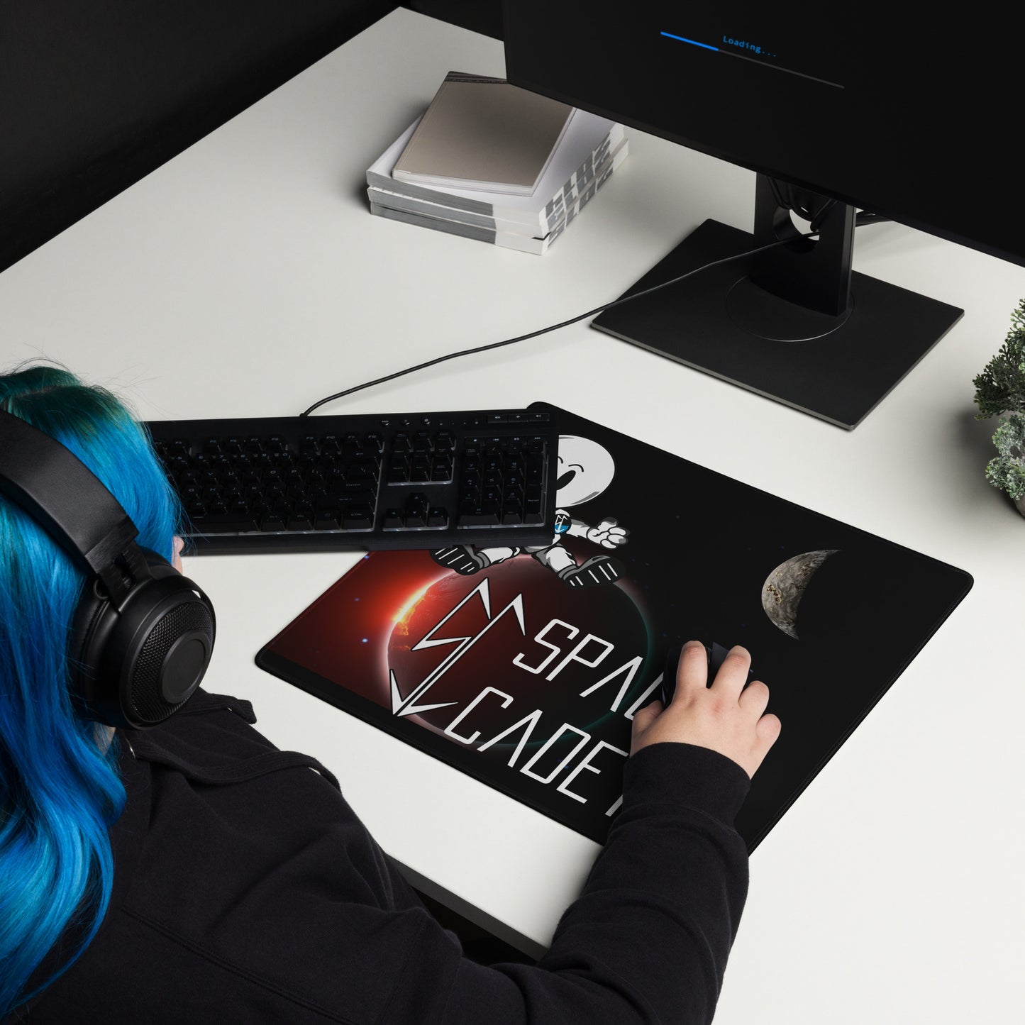 The Space Cadet Gaming mouse pad