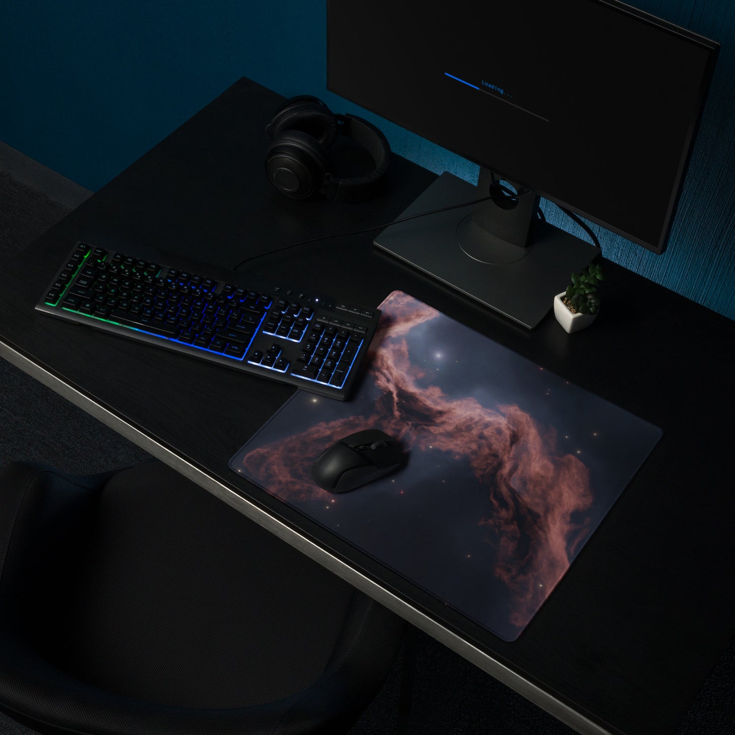 Scorched Sky Nebular Design : Gaming mouse pad