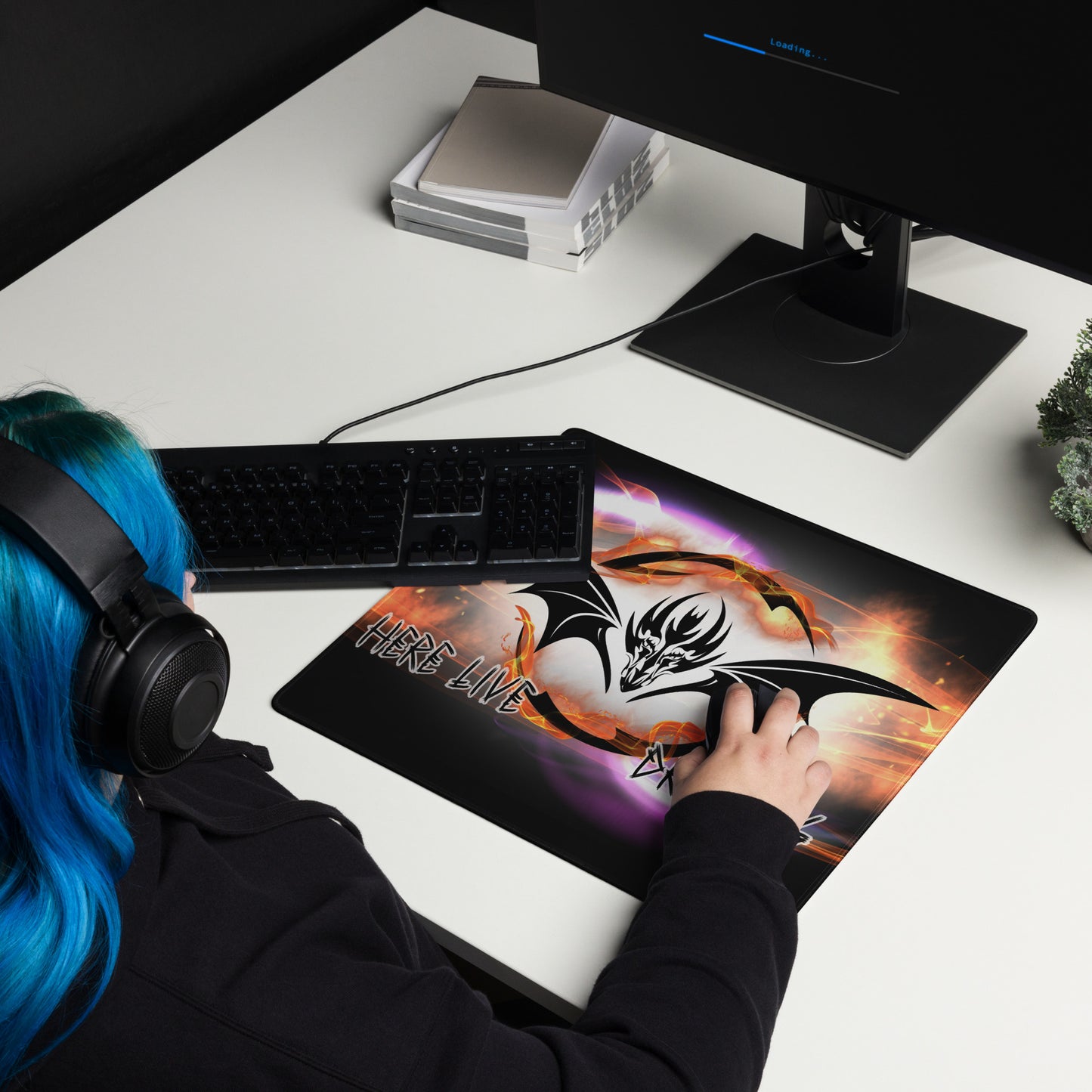 Dragons Game OF Thrones Style Celtic Gaming Mouse Pad