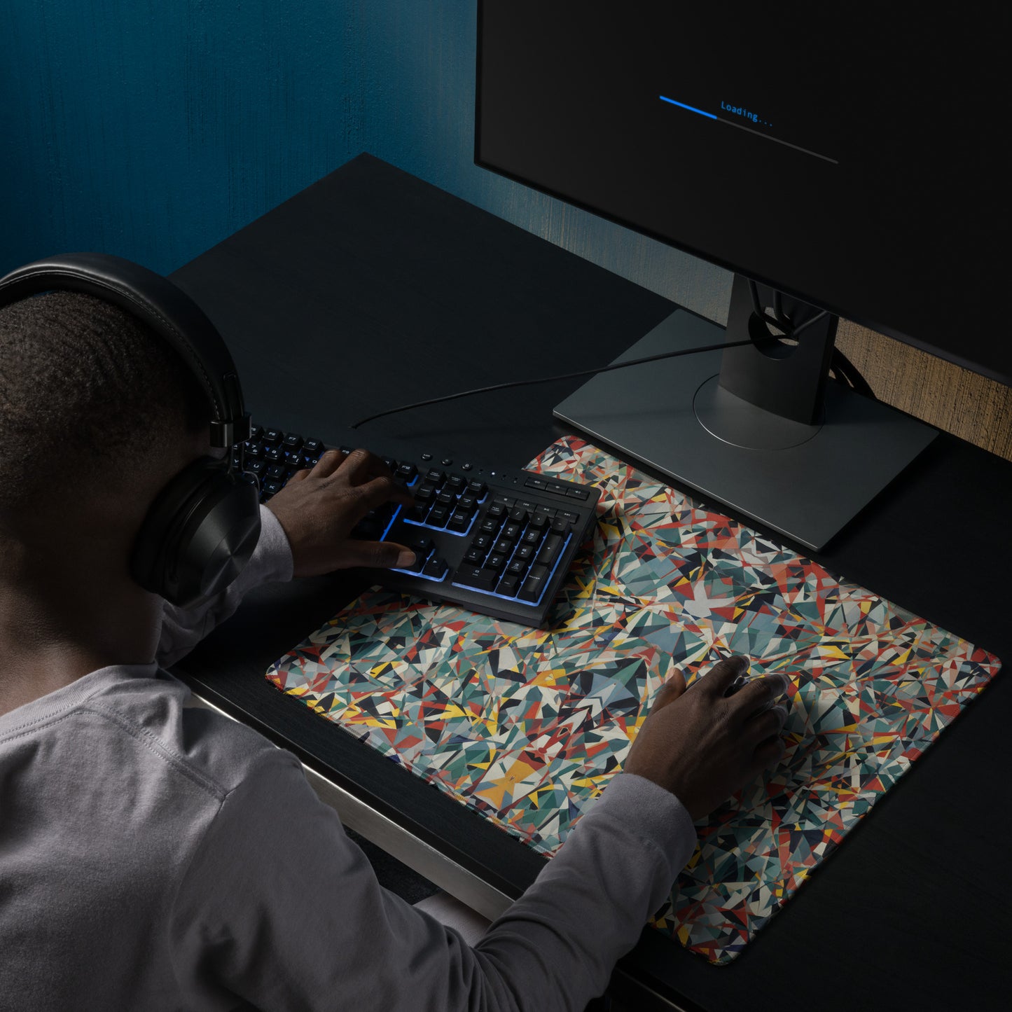 Watercolour Weird : Gaming mouse pad