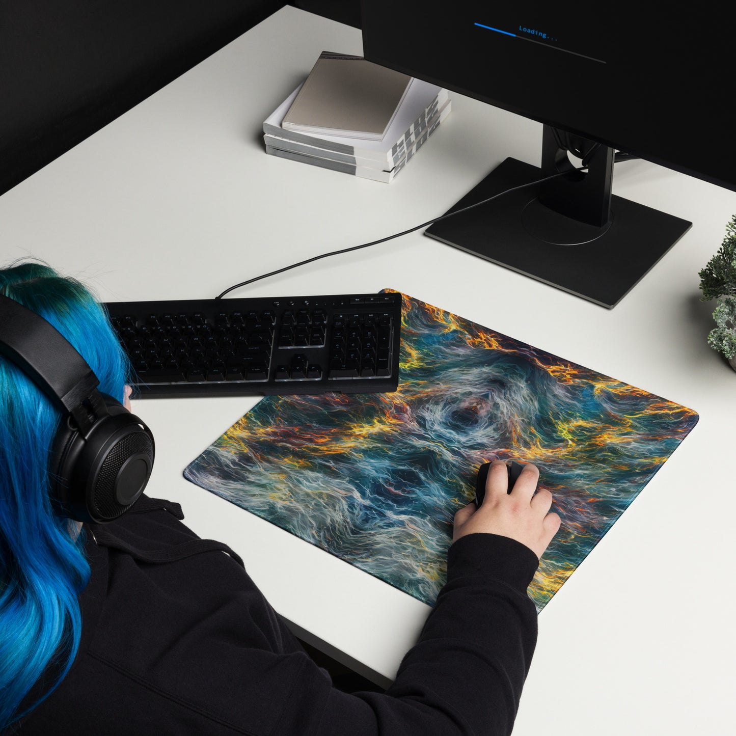 Distorted Universe : Gaming mouse pad