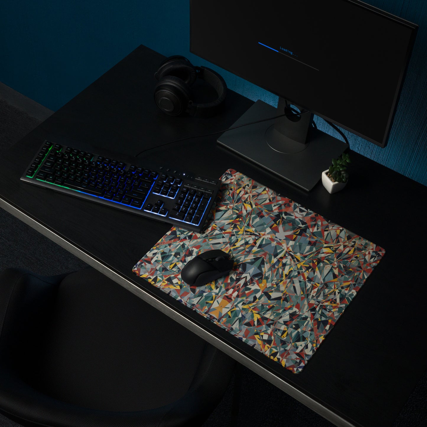 Watercolour Weird : Gaming mouse pad