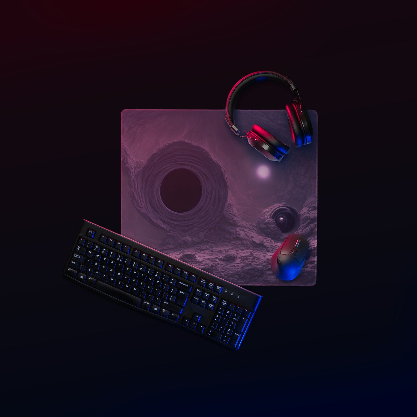 Hollow Earth : Gaming mouse pad