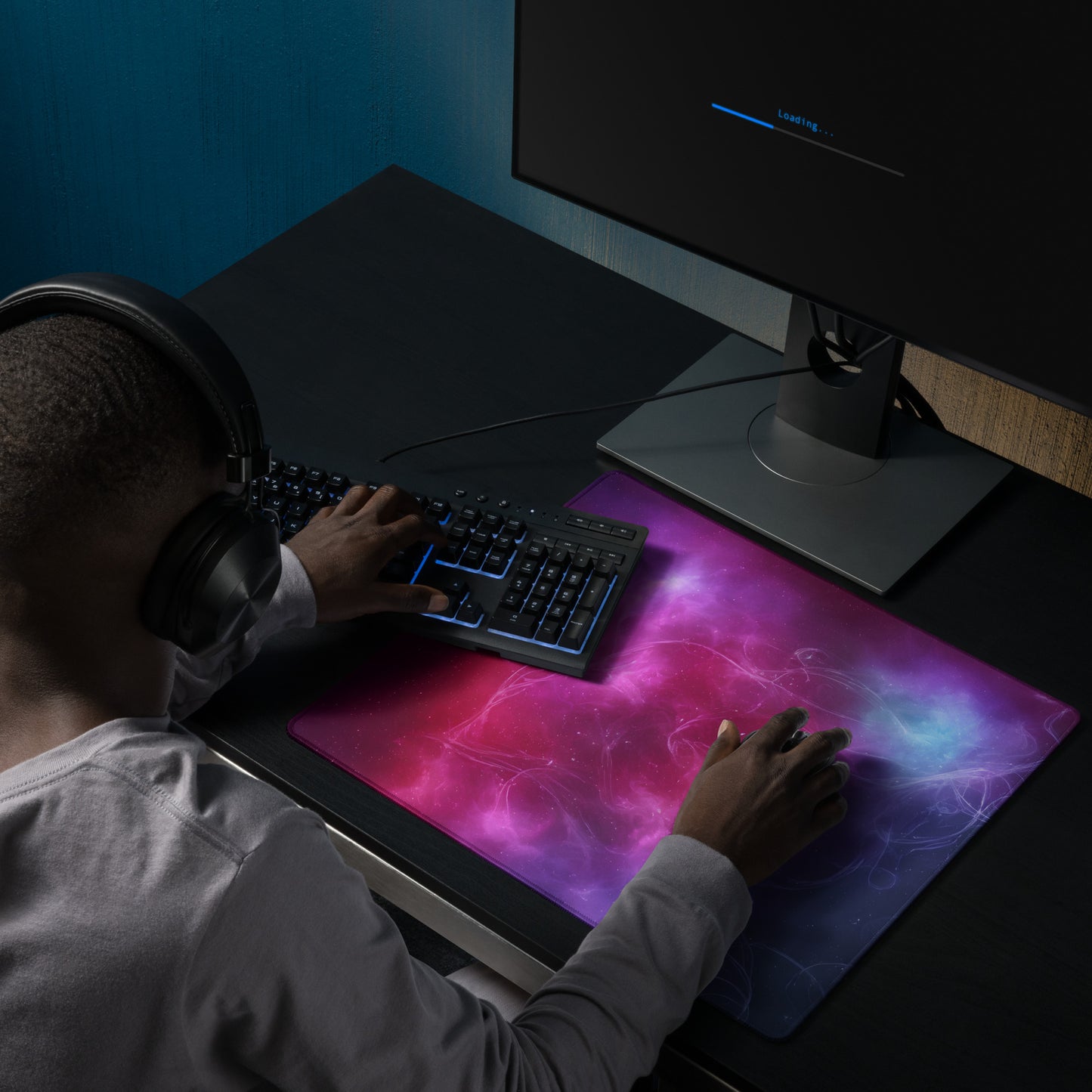 Wired Nebular : Gaming mouse pad