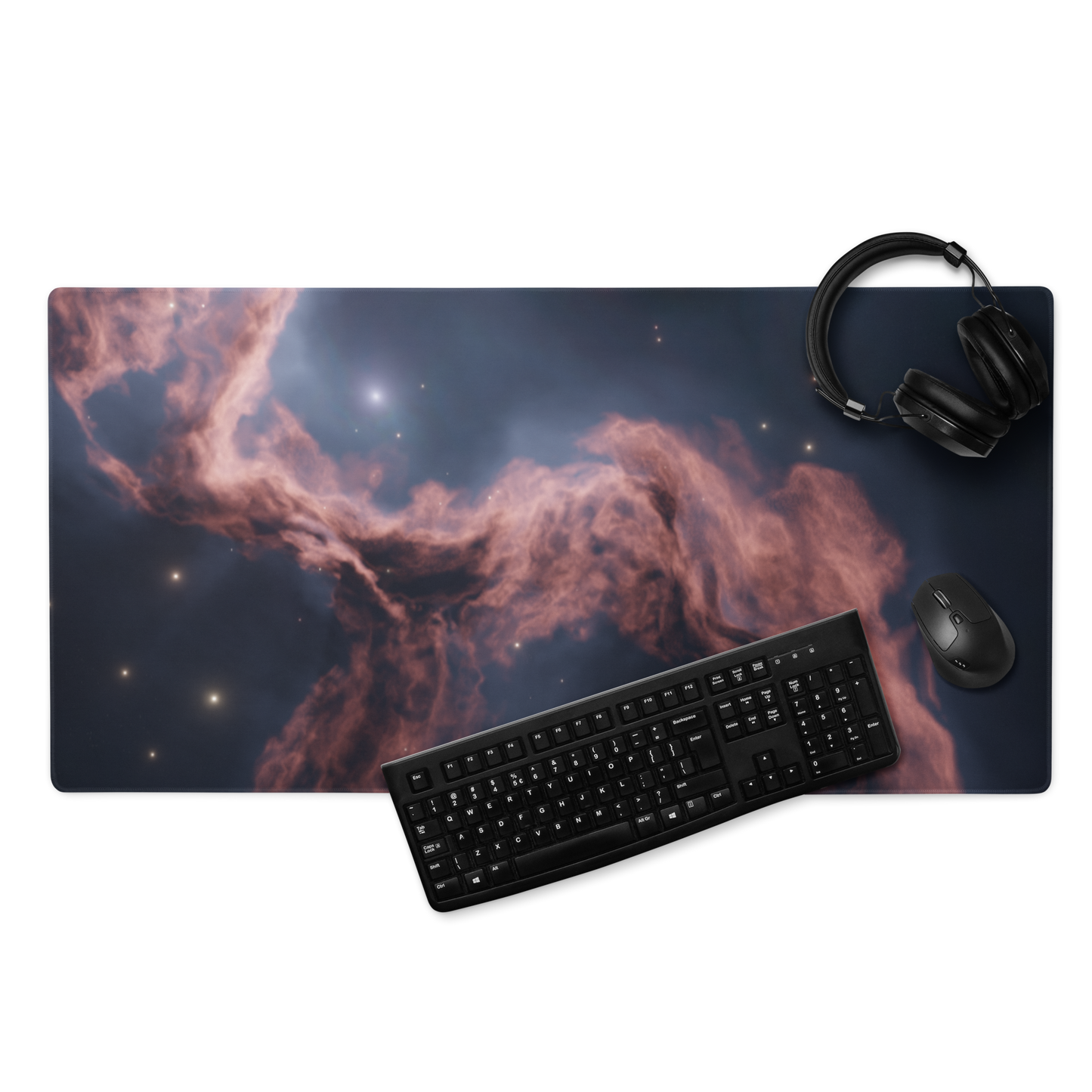 Scorched Sky Nebular Design : Gaming mouse pad
