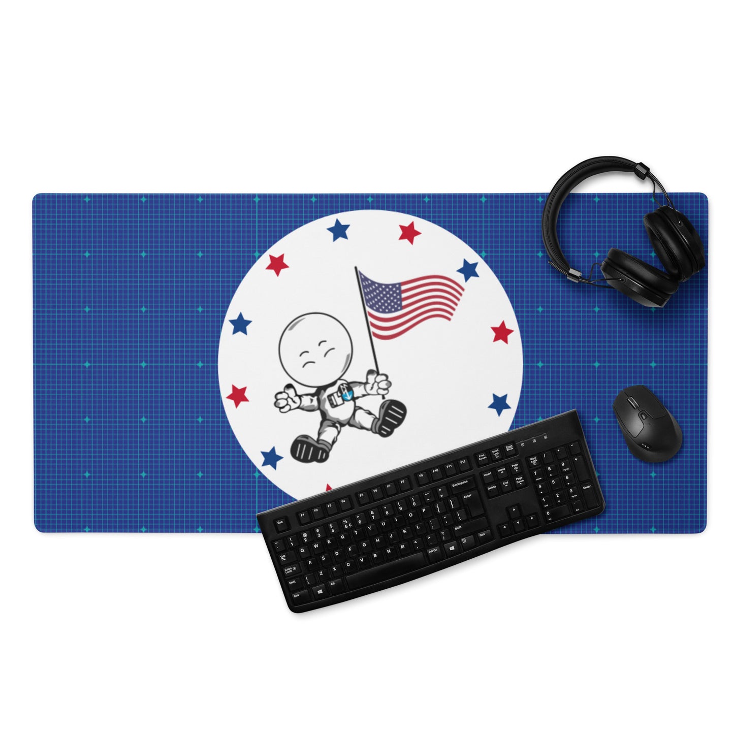 USA YAY! Space Cadet Gaming mouse pad