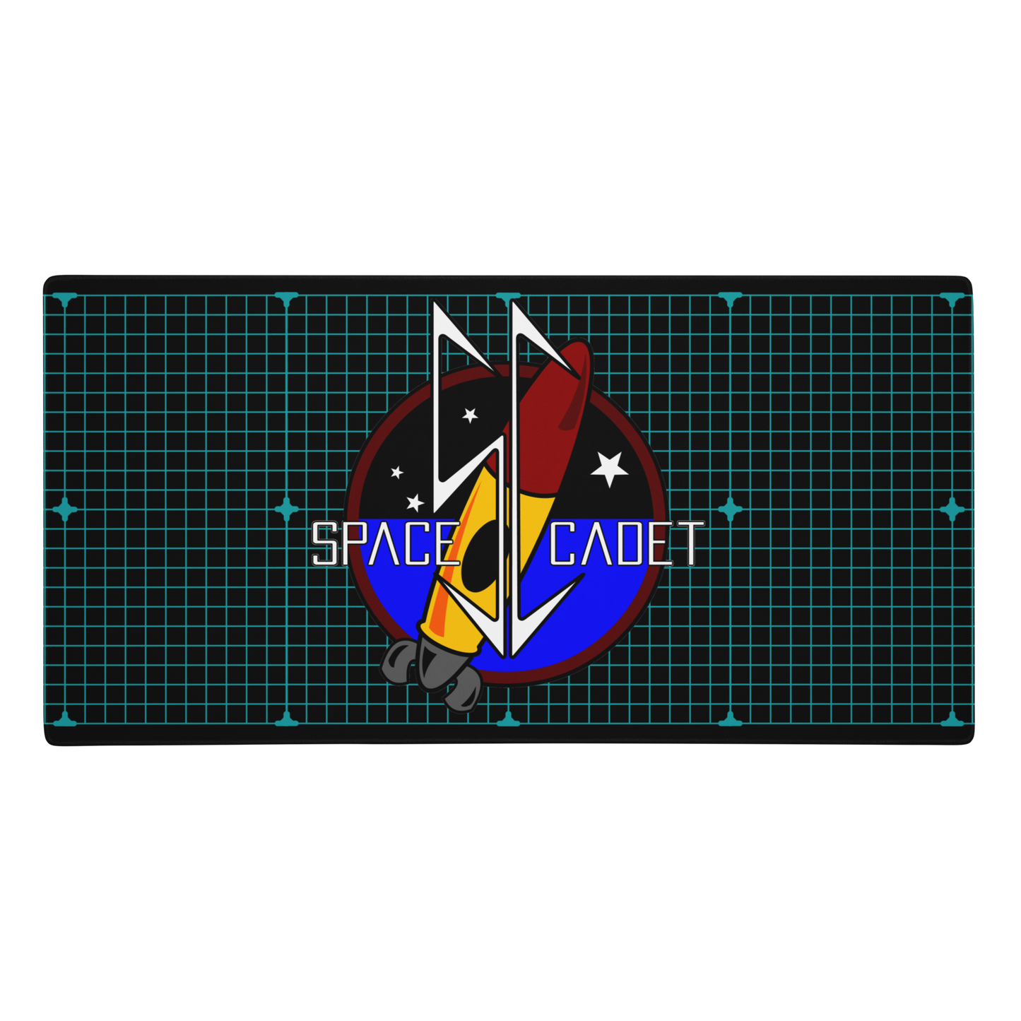 The Space Cadet Grid Gaming mouse pad