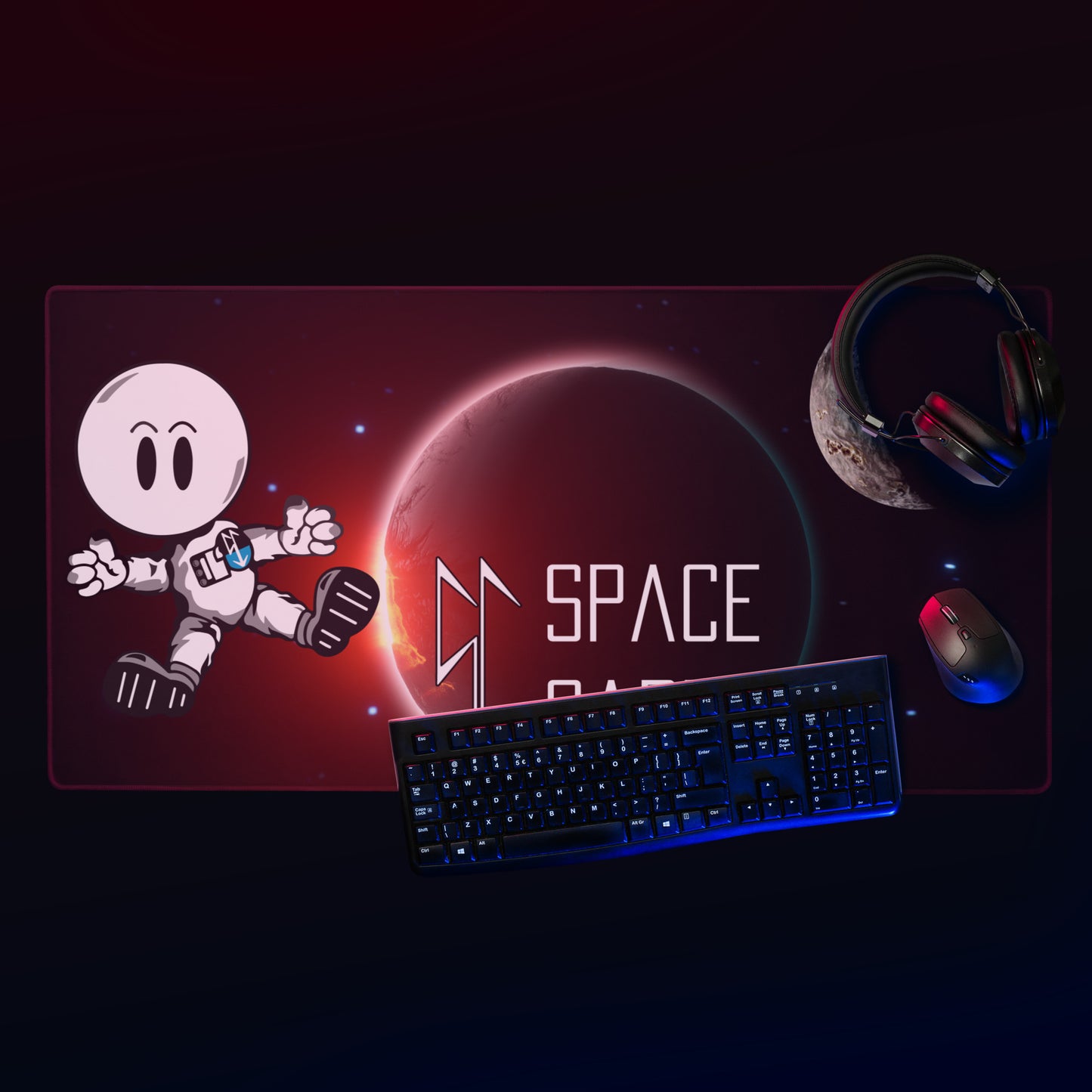 The Space Cadet Gaming mouse pad