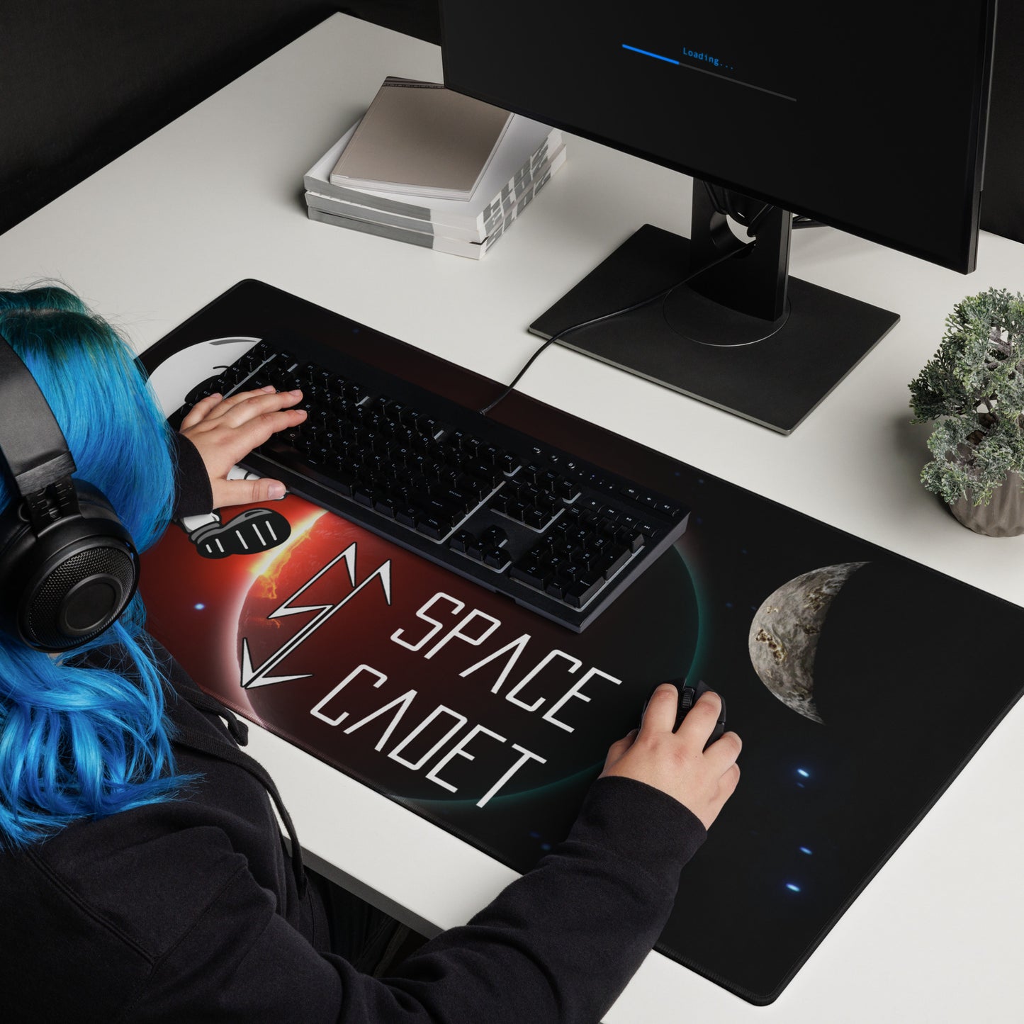 The Space Cadet Gaming mouse pad