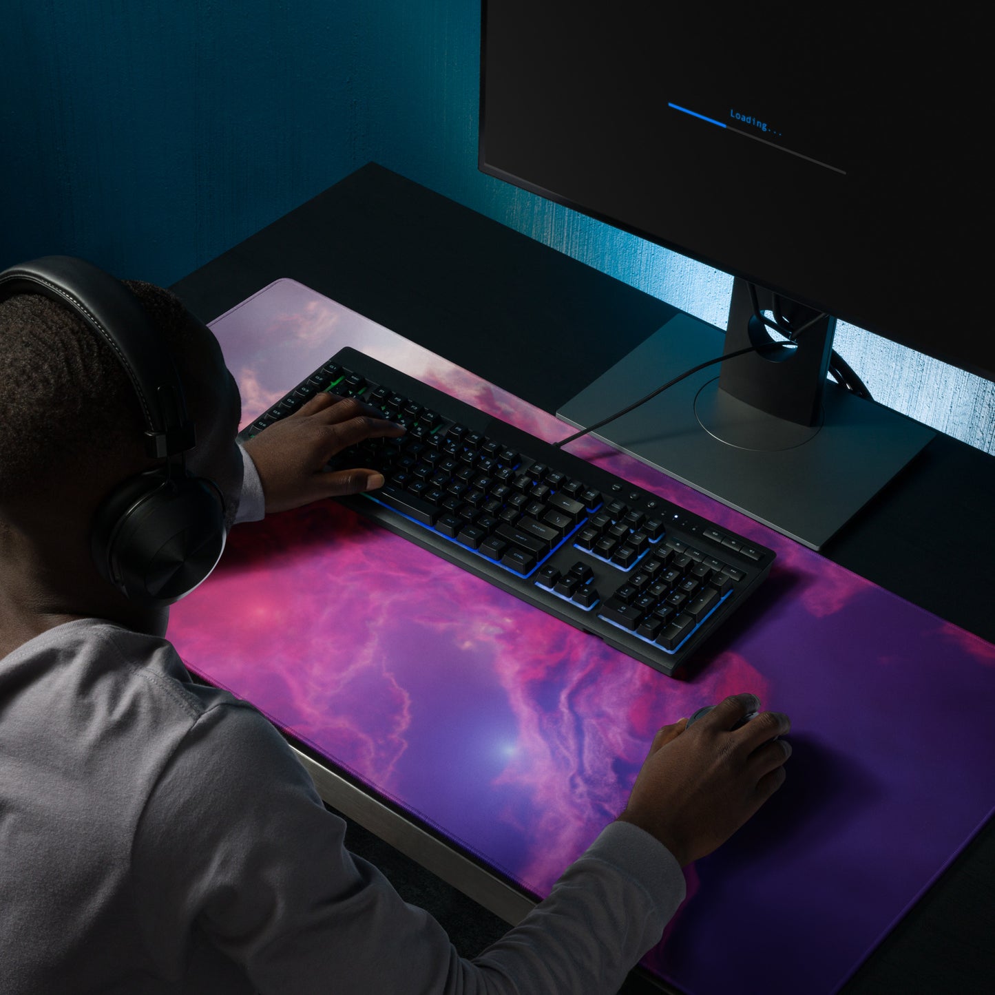 Reign of Fire Nebula Style : Gaming mouse pad
