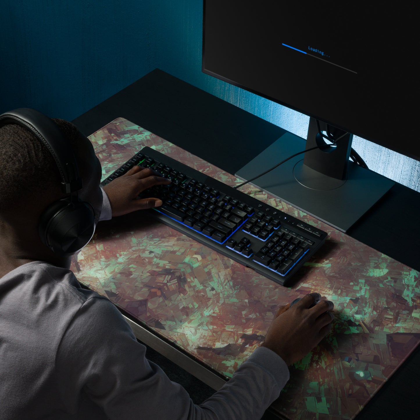 Retro Wasteland : Gaming mouse pad