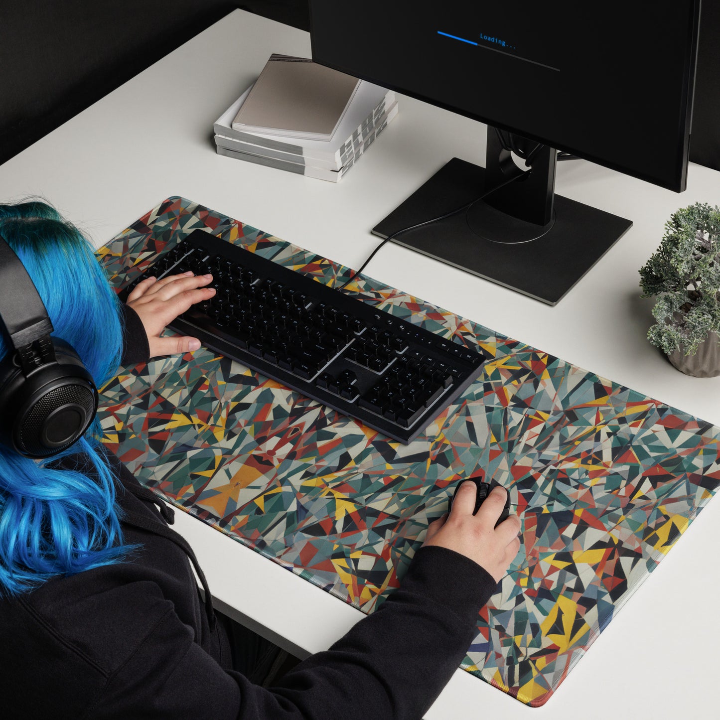 Watercolour Weird : Gaming mouse pad