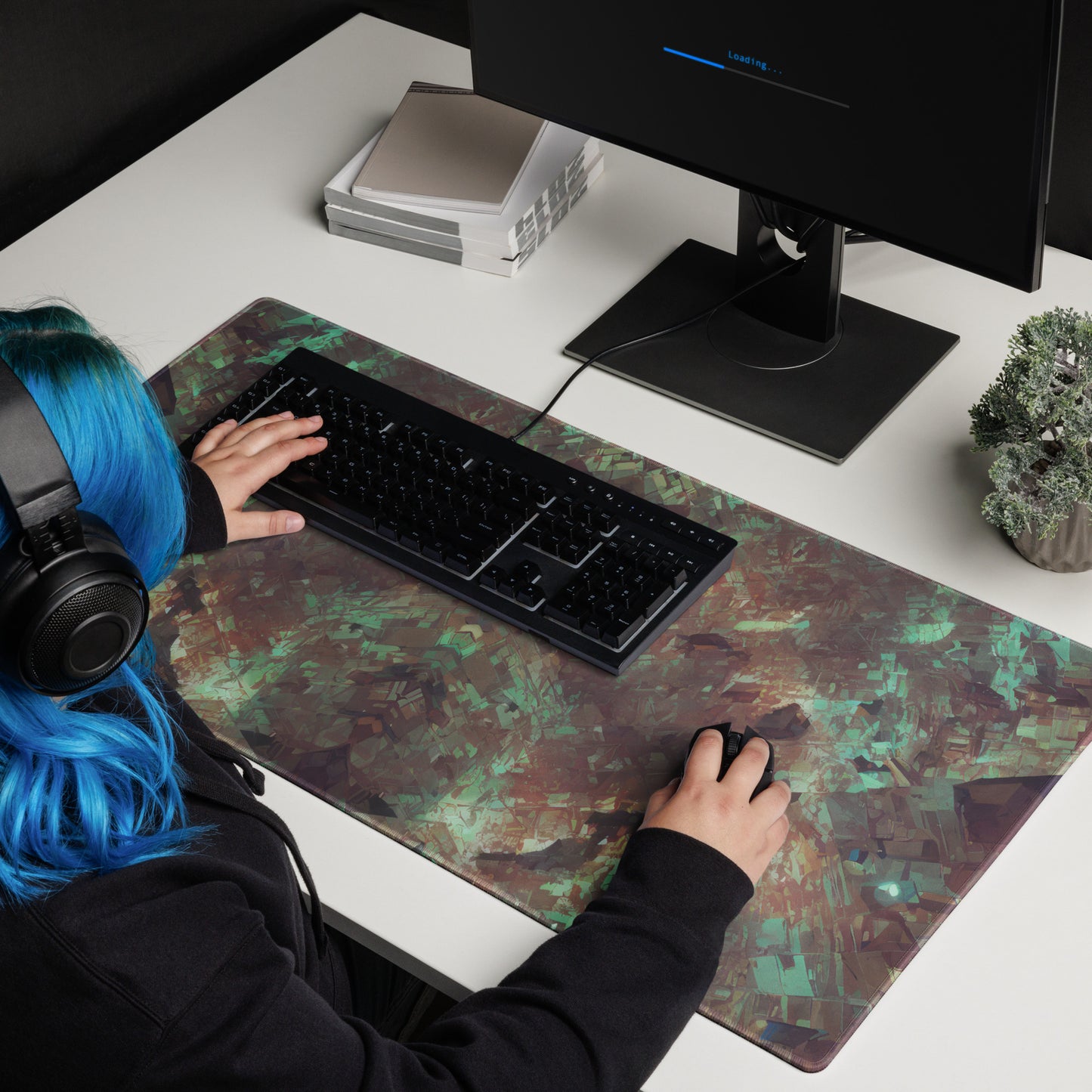 Retro Wasteland : Gaming mouse pad