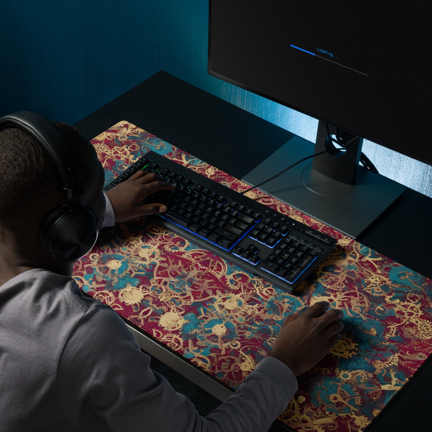 Clockwork Mechanic : Gaming mouse pad