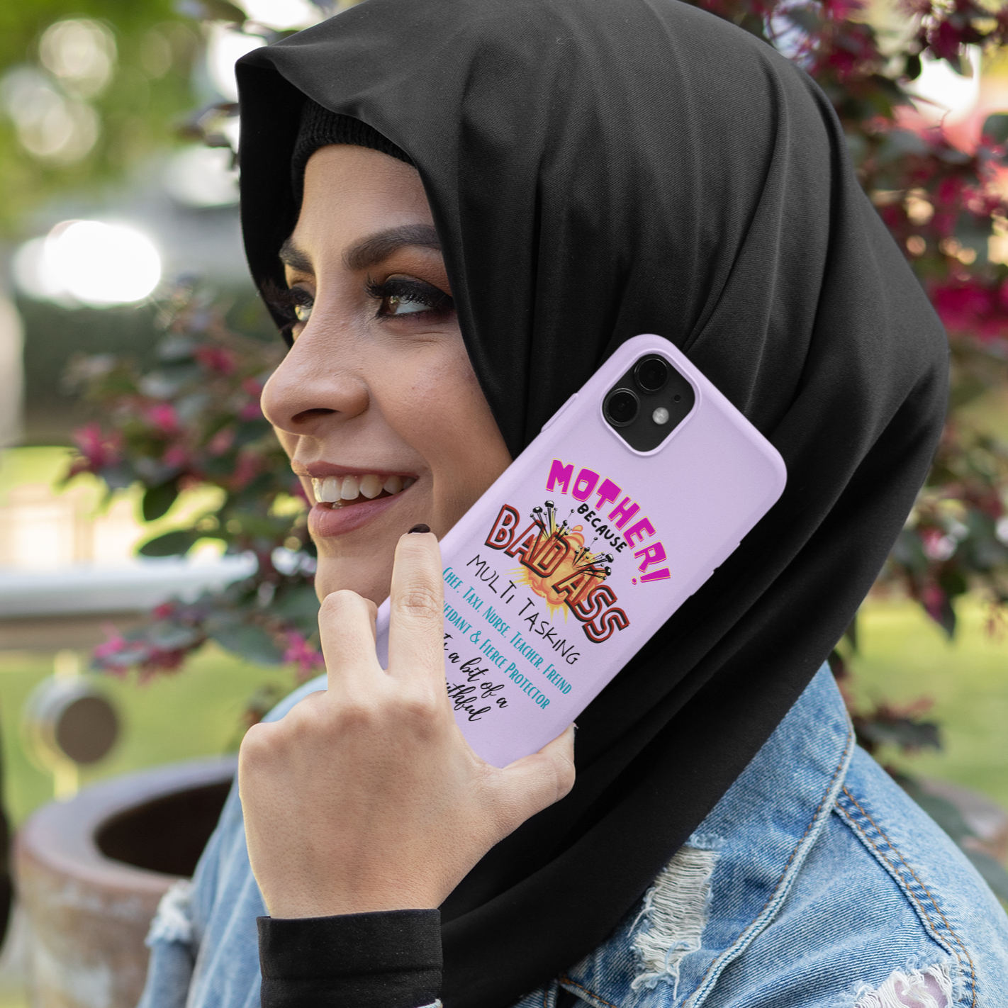 Mother's Day, Mother is a Bad Ass : - Phone Cases