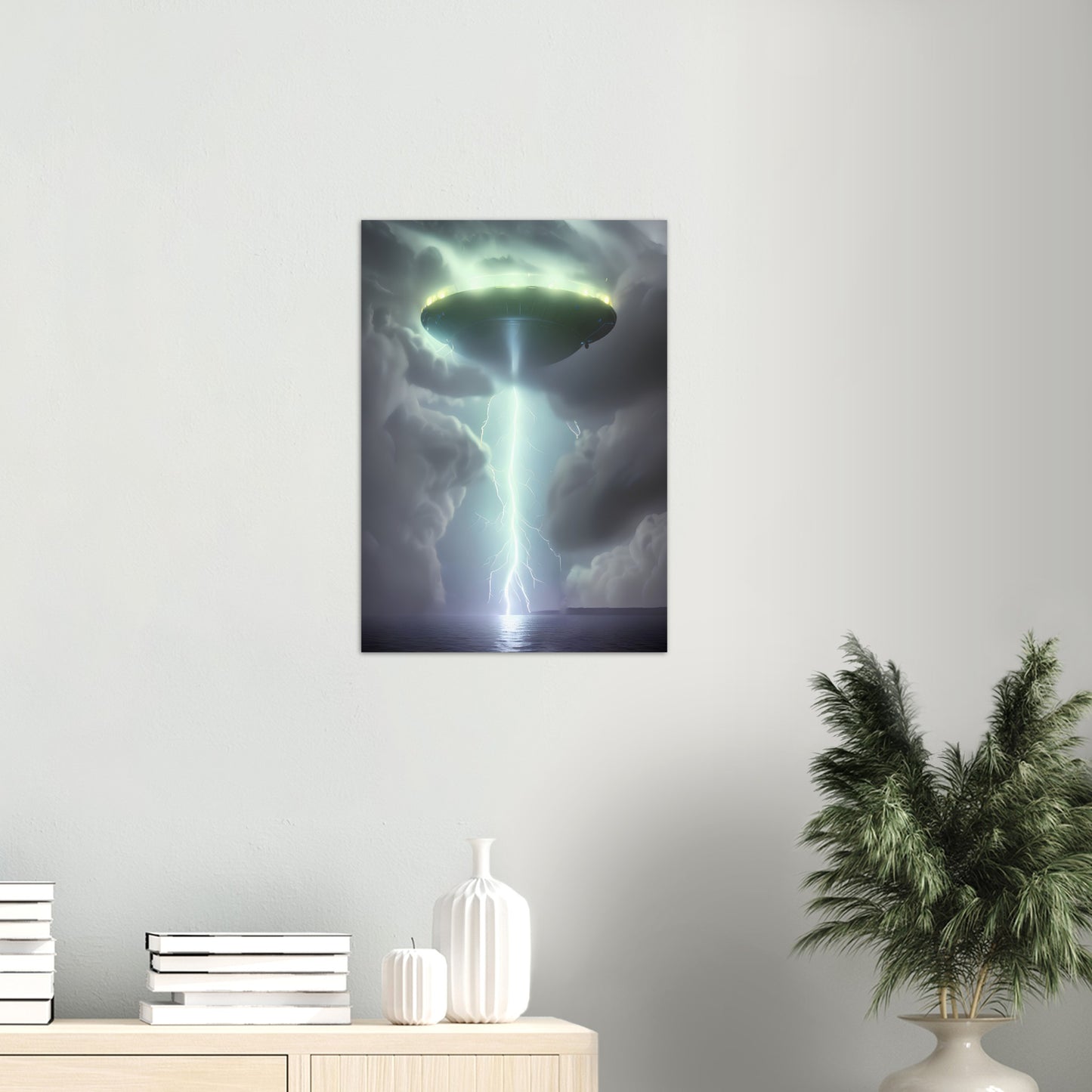 Premium Matte Poster : Abducted : A UFO Sci Fi collection of Poster prints.
