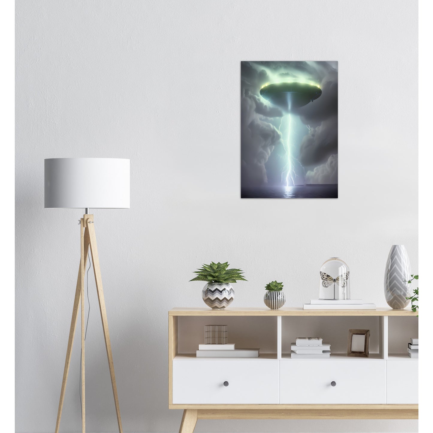 Premium Matte Poster : Abducted : A UFO Sci Fi collection of Poster prints.