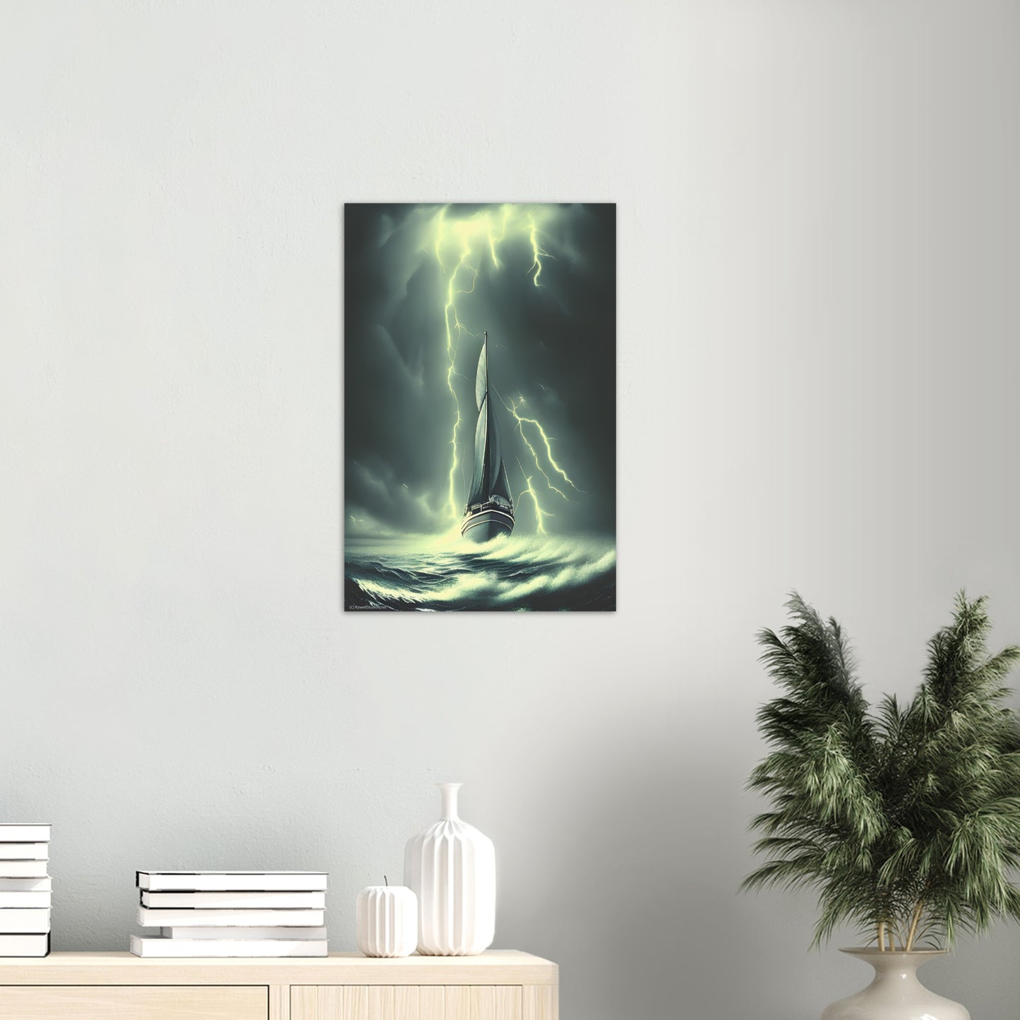 Aluminum Print : Alone : A UFO Sci Fi collection of Aluminium prints.