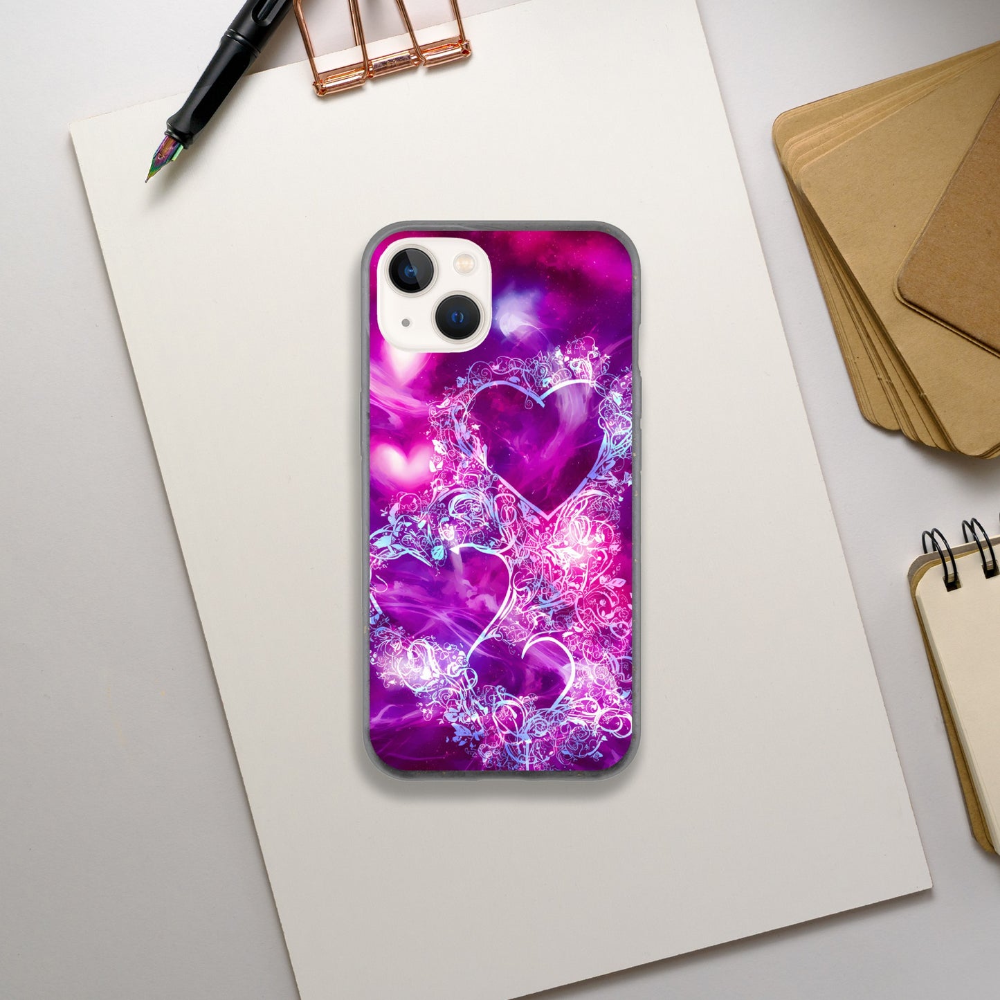 Nebulus Heart : Bio iphone case