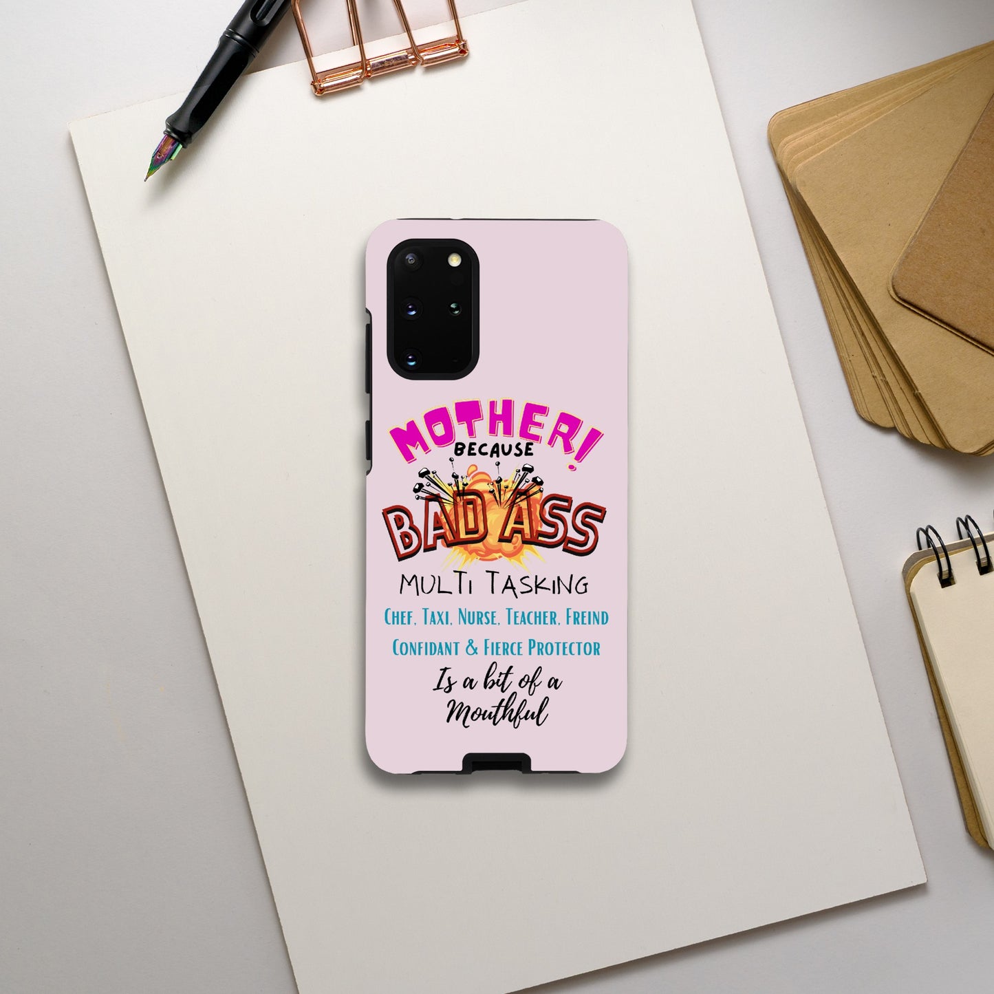 Mother's Day, Mother is a Bad Ass : - Phone Cases