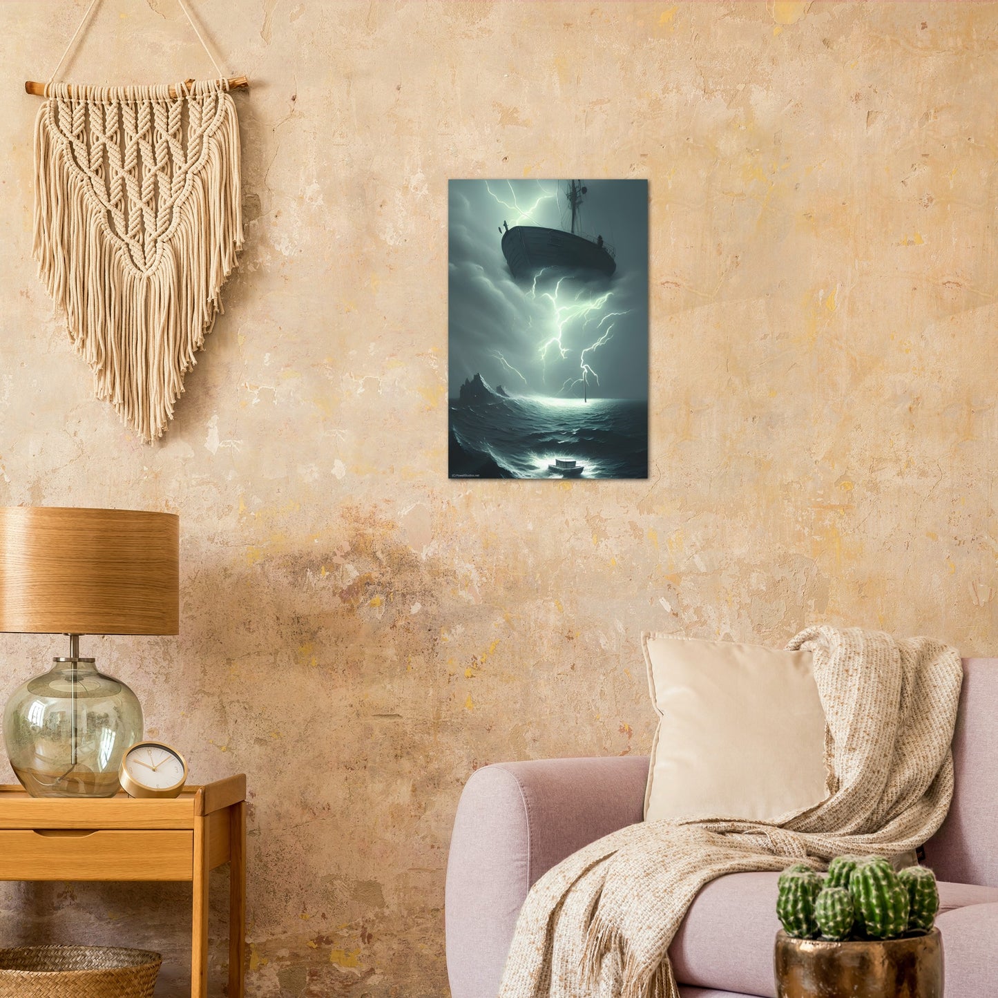 Aluminum Print : Escape : A UFO Sci Fi collection of Aluminium prints.