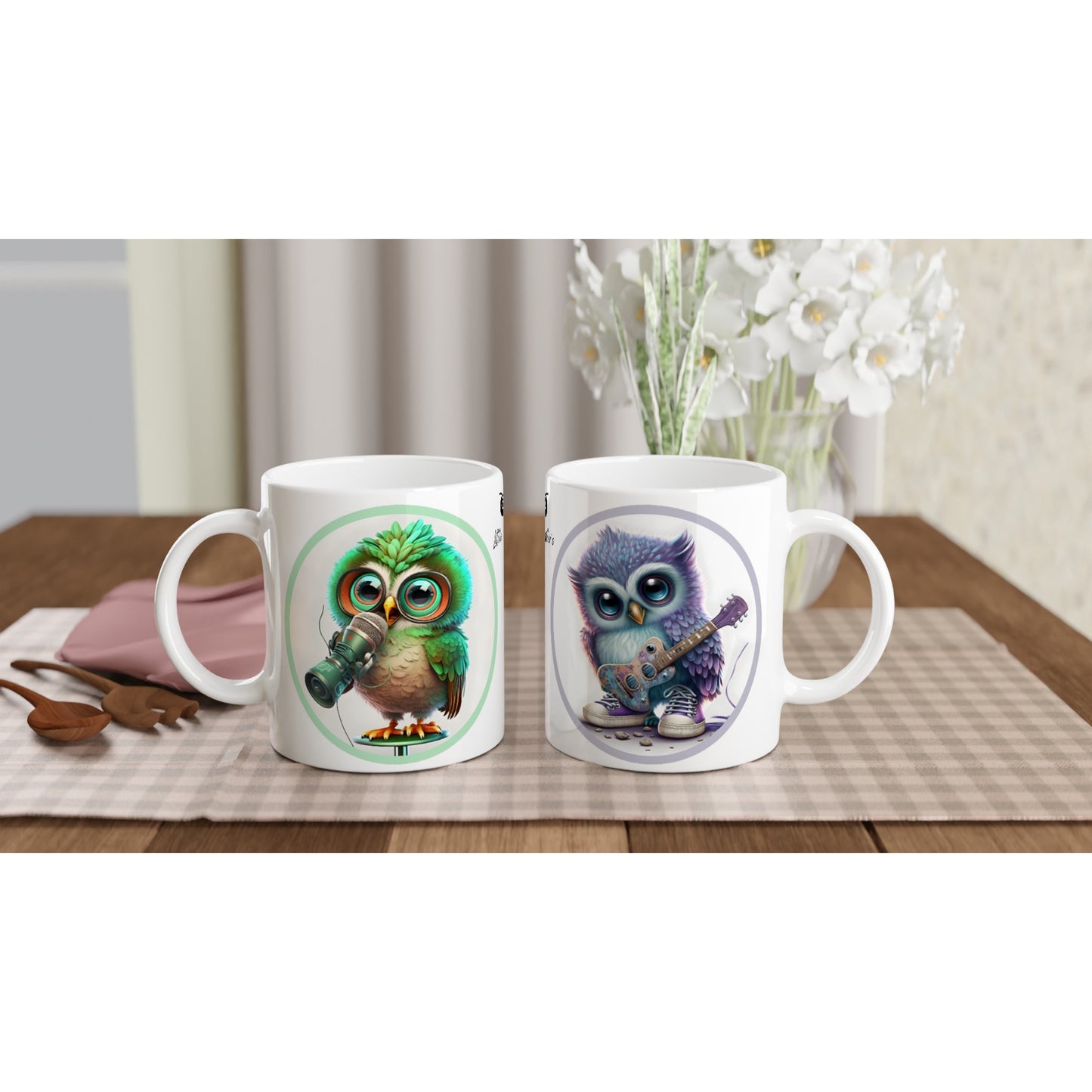 Little Hooters : White 11oz Ceramic Mug