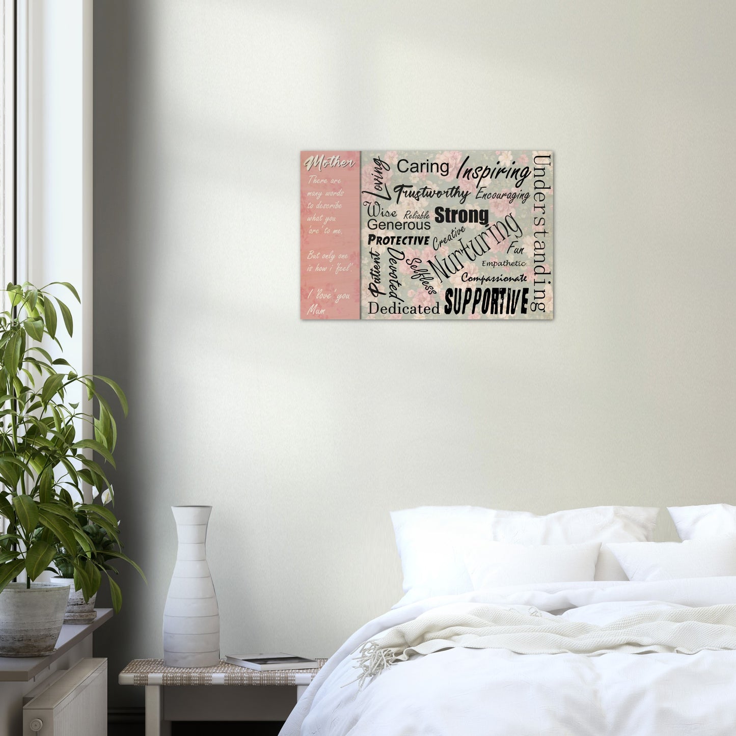 Wood Prints : Mothers Day Mothers Words