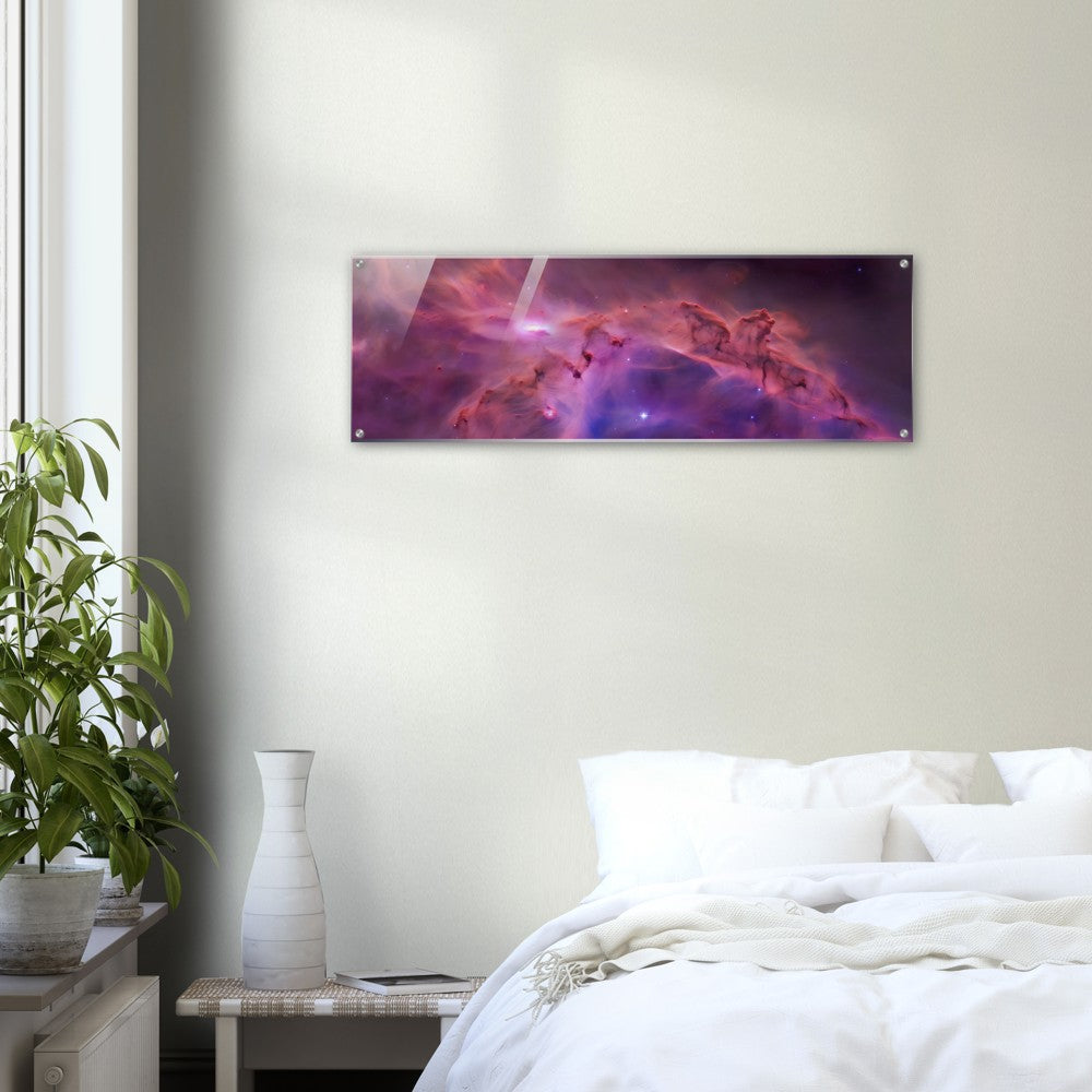 Acrylic Print : Reign of Fire (part of a collection of Nebula prints) Fantasy Nebula