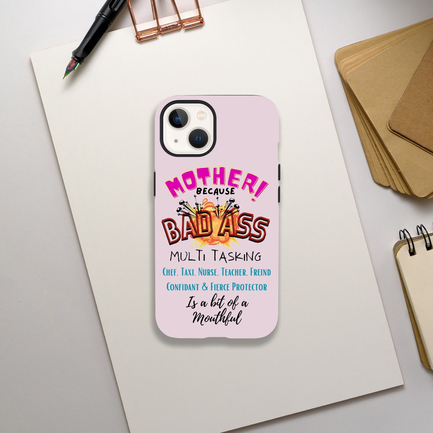Mother's Day, Mother is a Bad Ass : - Phone Cases