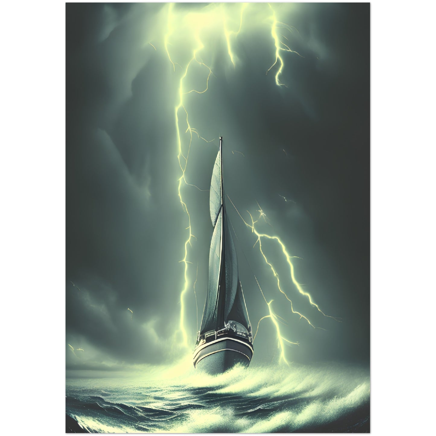 Premium Matte Poster : Alone : A UFO Sci Fi collection of Poster prints.