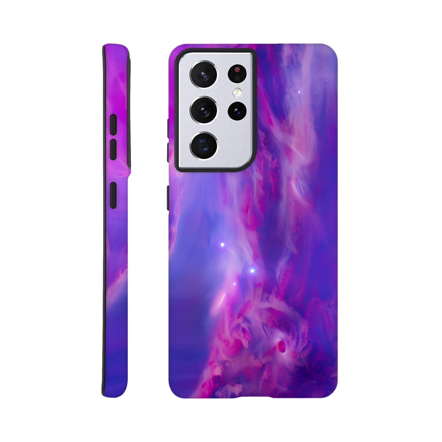 Magenta Sky (part of a collection of Nebula cases) Fantasy Nebula Andriod Tough case
