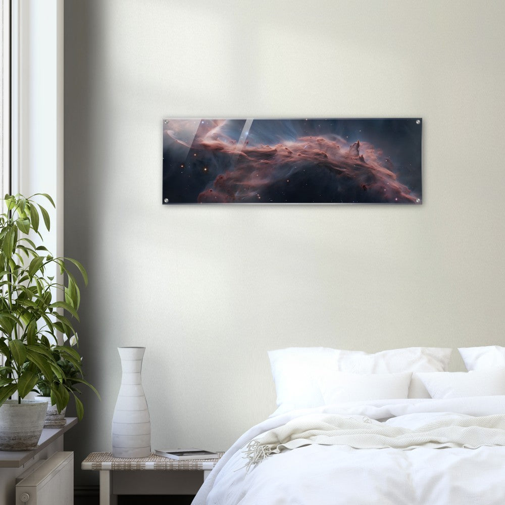 Acrylic Print : Scorched Sky (part of a collection of Nebula prints) Fantasy Nebula