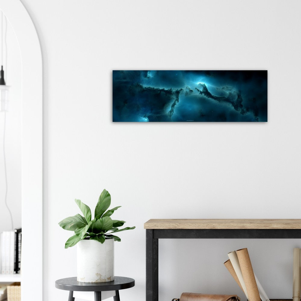 Foam Board Print : The Deep Blue (part of a collection of Nebula prints) Fantasy Nebula Foam Board Print