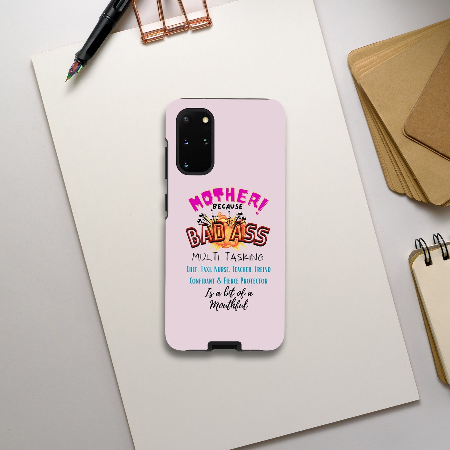 Mother's Day, Mother is a Bad Ass : - Phone Cases