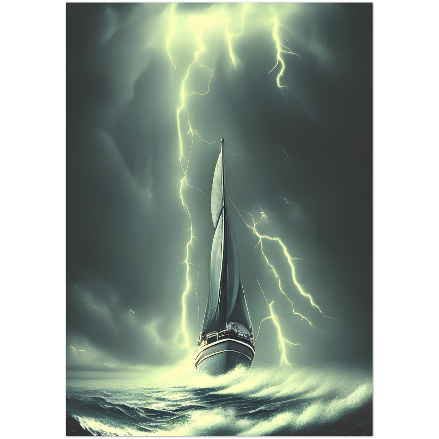 Premium Matte Poster : Alone : A UFO Sci Fi collection of Poster prints.