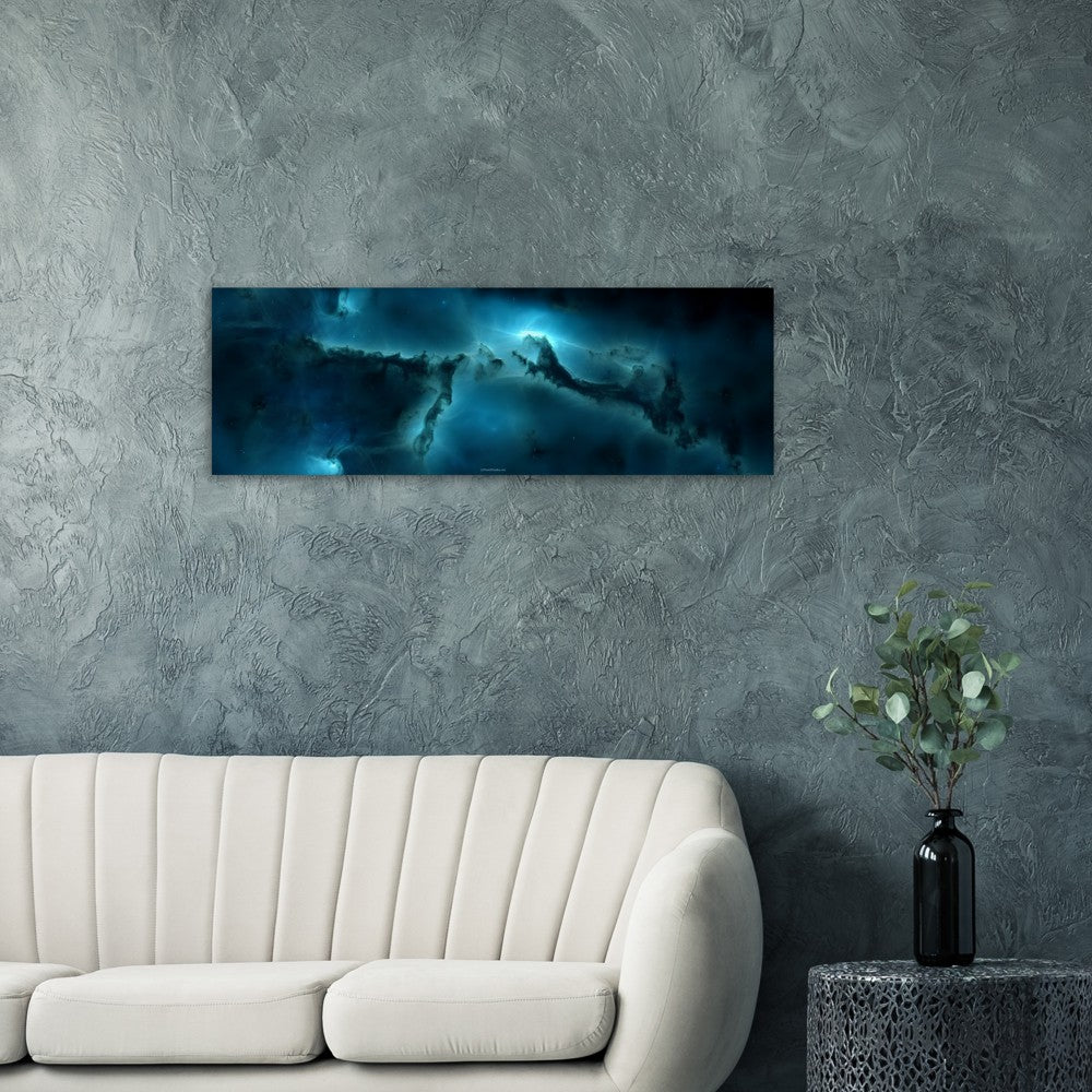 Foam Board Print : The Deep Blue (part of a collection of Nebula prints) Fantasy Nebula Foam Board Print