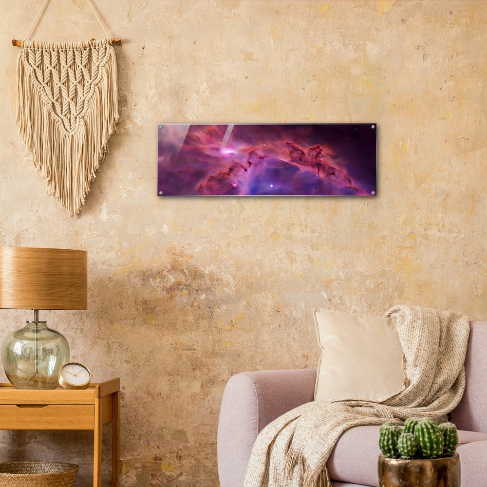 Acrylic Print : Reign of Fire (part of a collection of Nebula prints) Fantasy Nebula