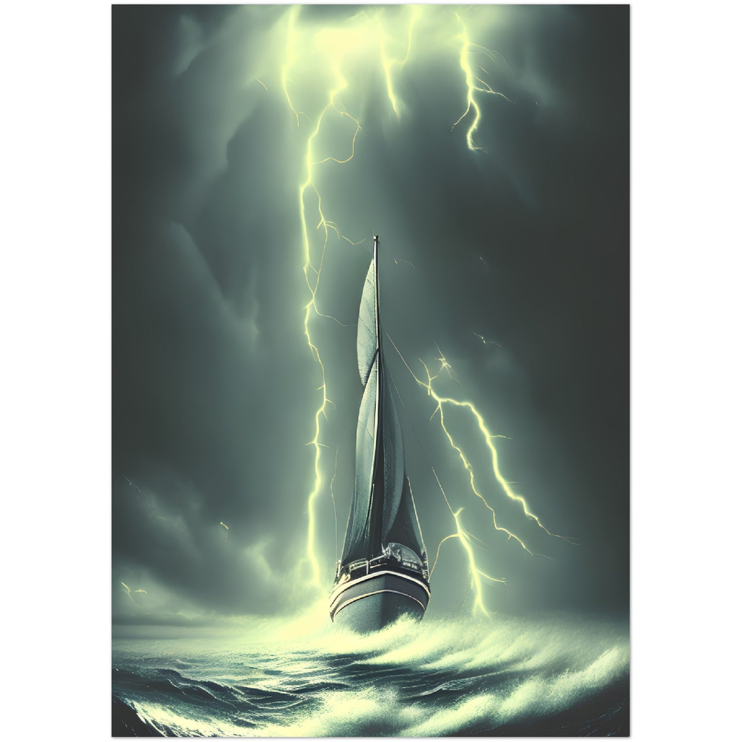 Premium Matte Poster : Alone : A UFO Sci Fi collection of Poster prints.