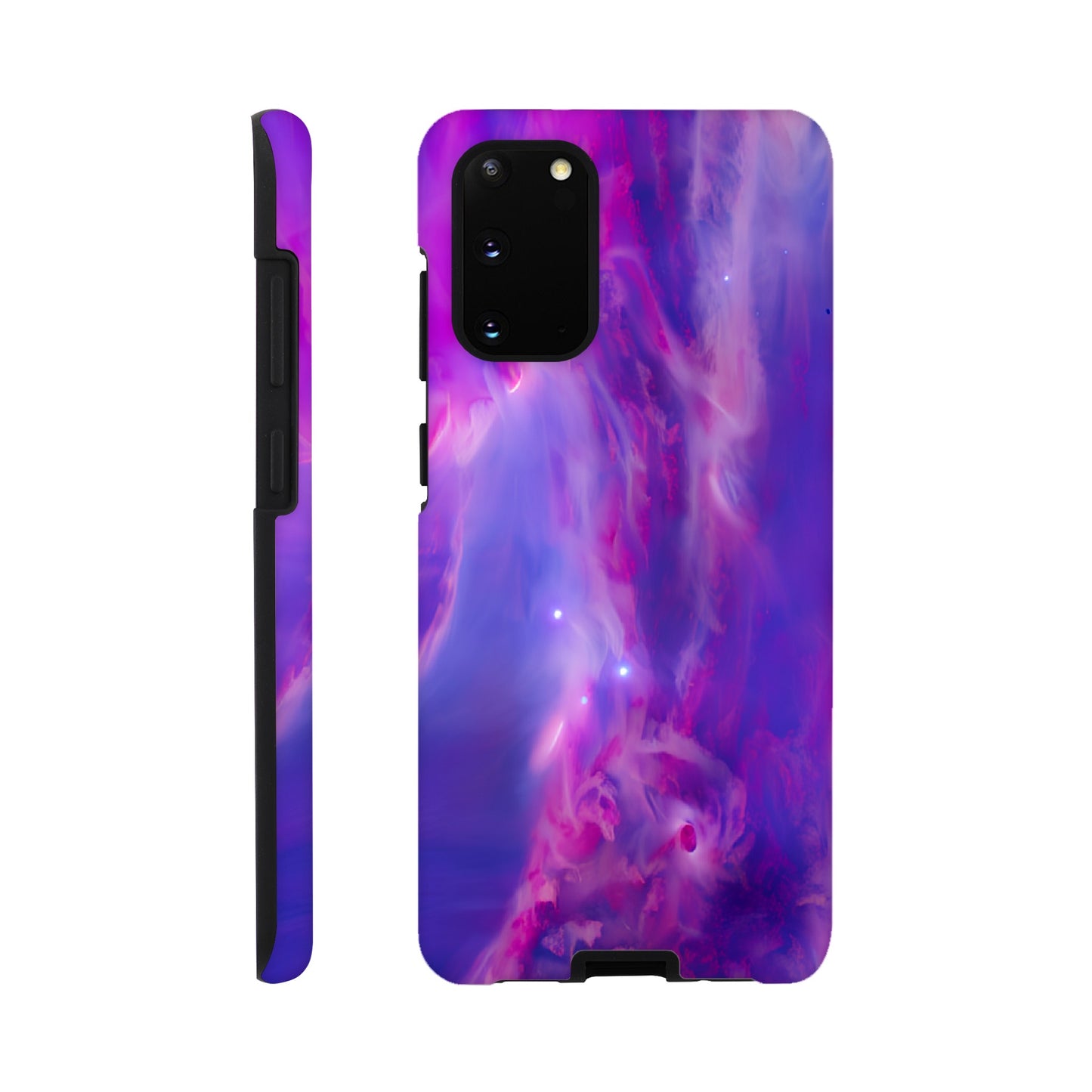 Magenta Sky (part of a collection of Nebula cases) Fantasy Nebula Andriod Tough case