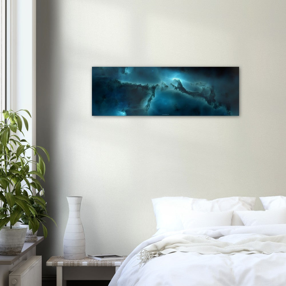 Foam Board Print : The Deep Blue (part of a collection of Nebula prints) Fantasy Nebula Foam Board Print