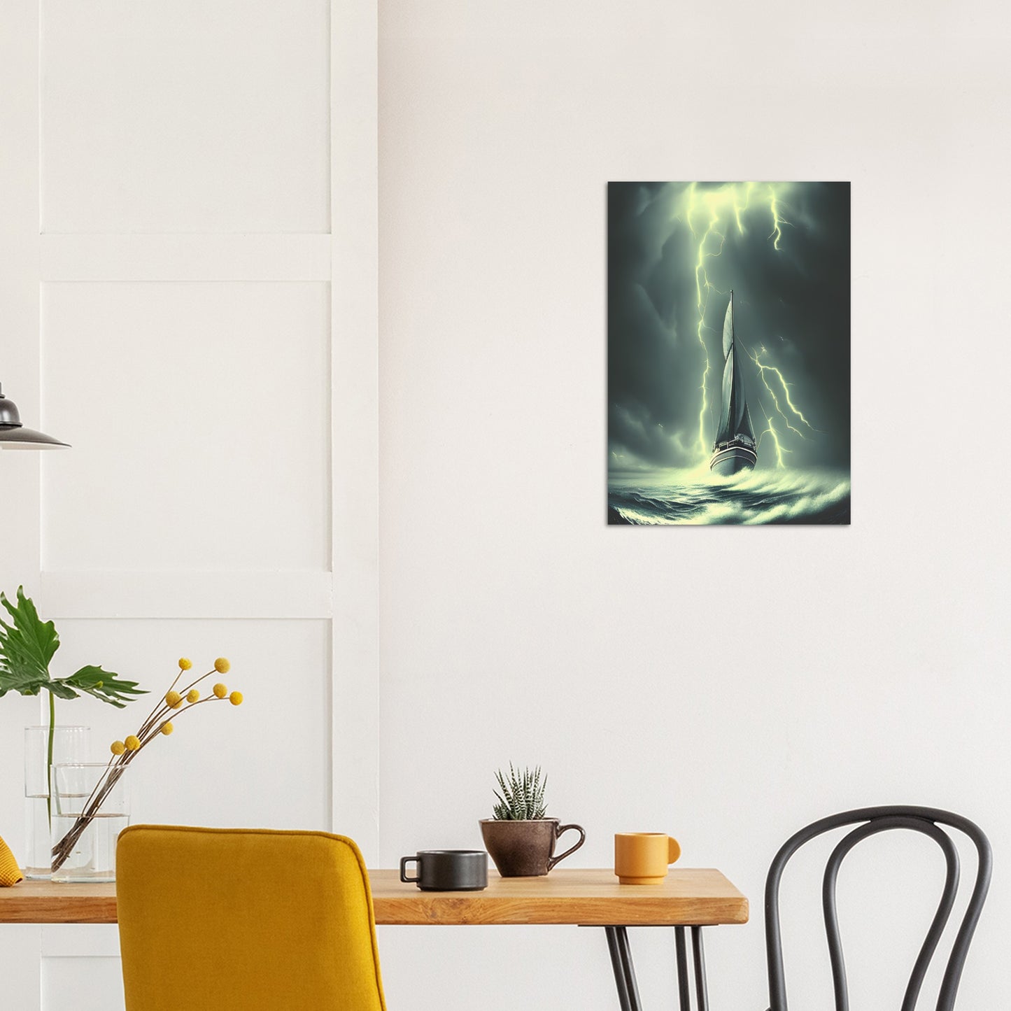 Premium Matte Poster : Alone : A UFO Sci Fi collection of Poster prints.