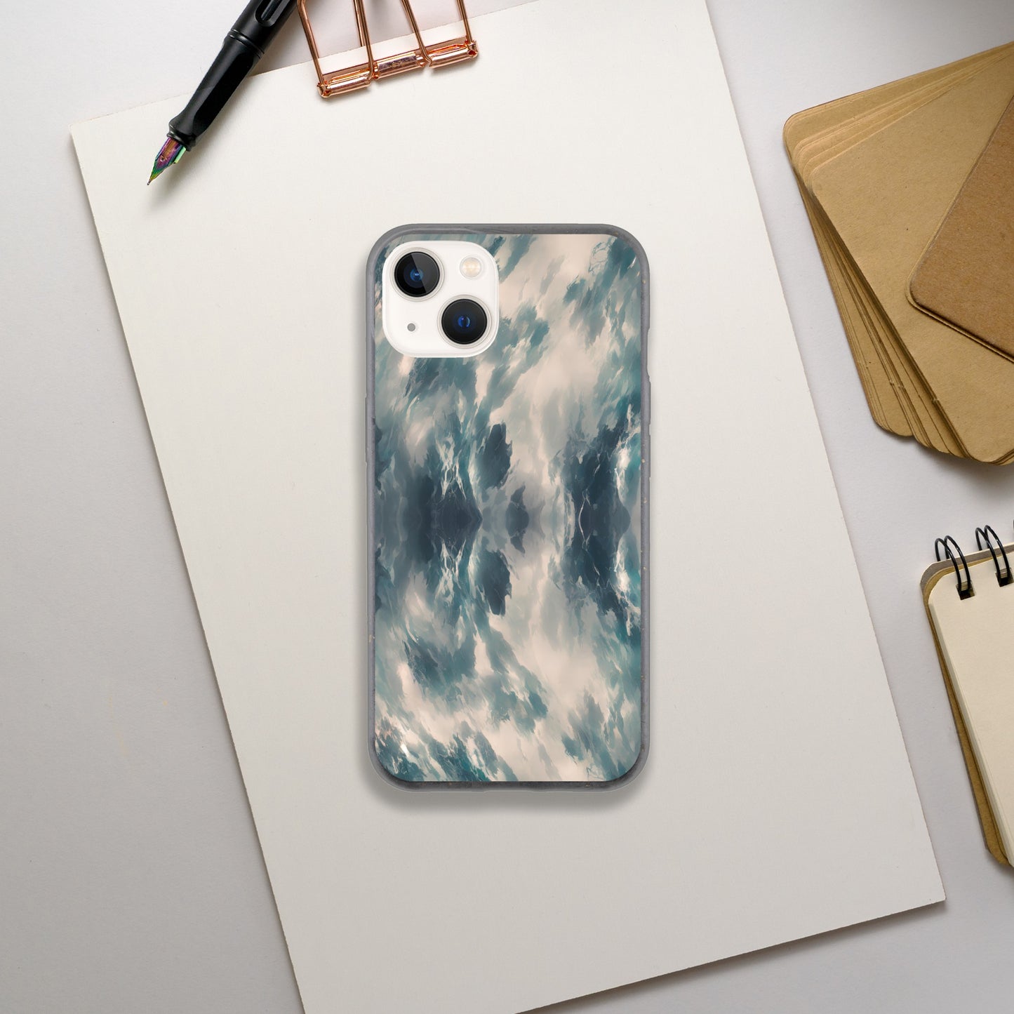 Cloudy Mountain : Bio iphone case