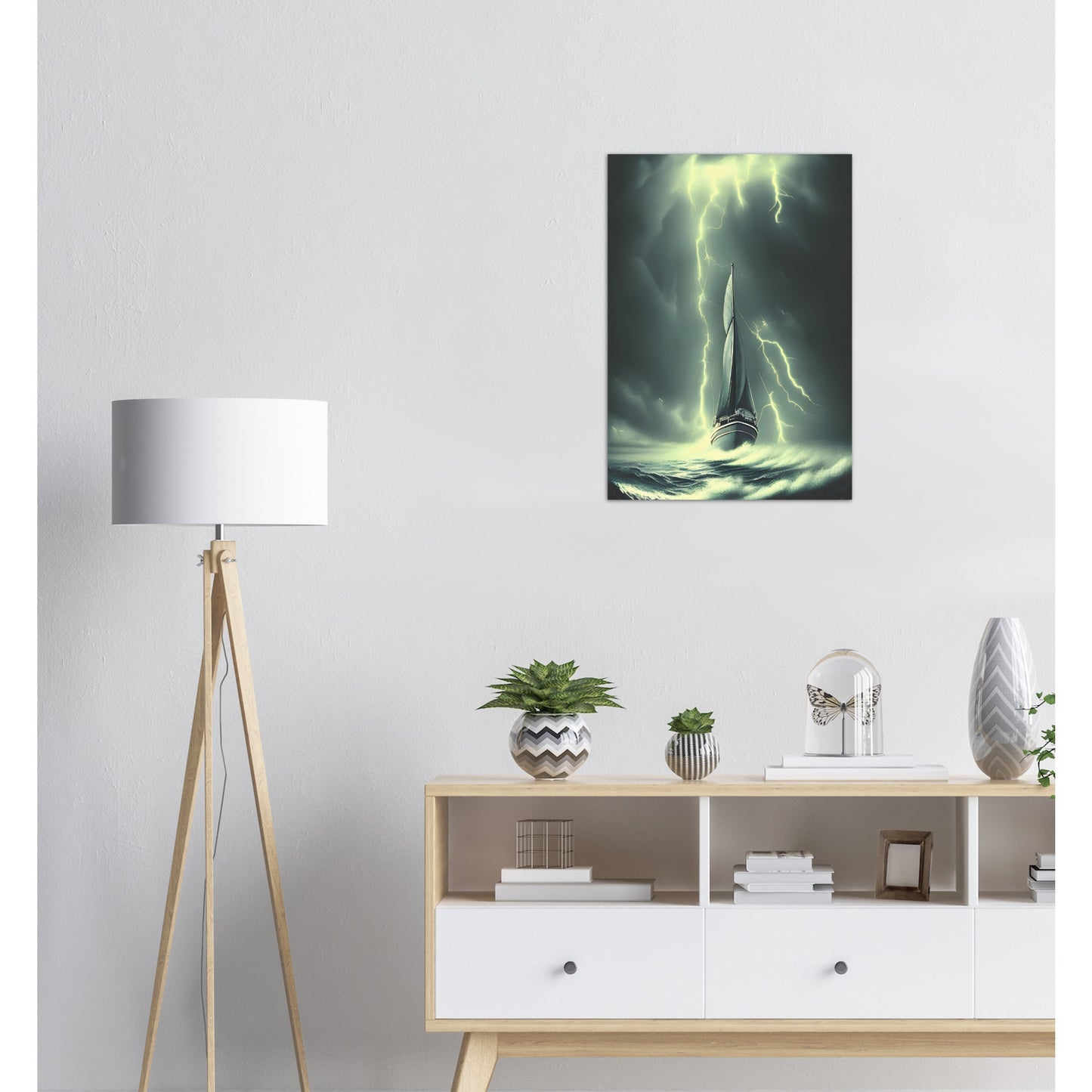 Premium Matte Poster : Alone : A UFO Sci Fi collection of Poster prints.