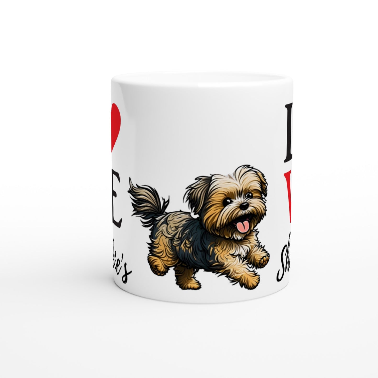 I Love Shorkie's White 11oz Ceramic Mug