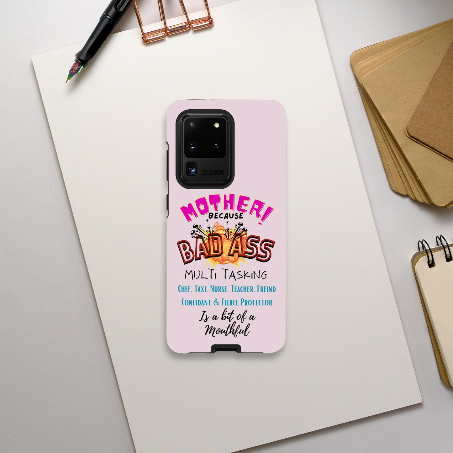 Mother's Day, Mother is a Bad Ass : - Phone Cases