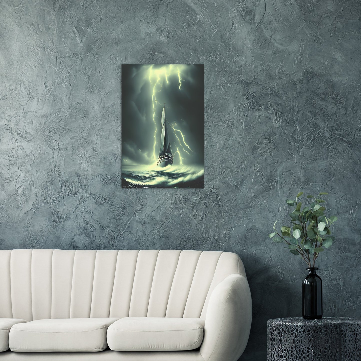 Aluminum Print : Alone : A UFO Sci Fi collection of Aluminium prints.