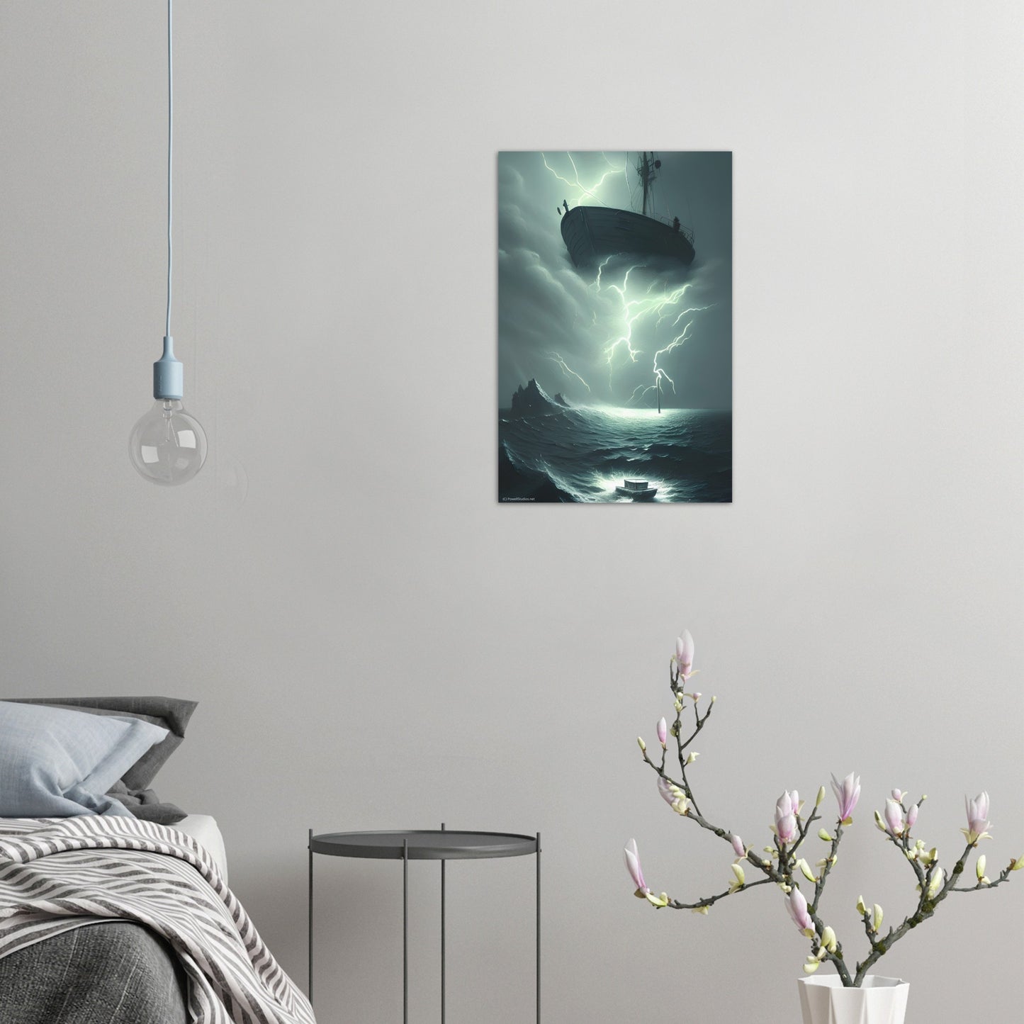 Aluminum Print : Escape : A UFO Sci Fi collection of Aluminium prints.