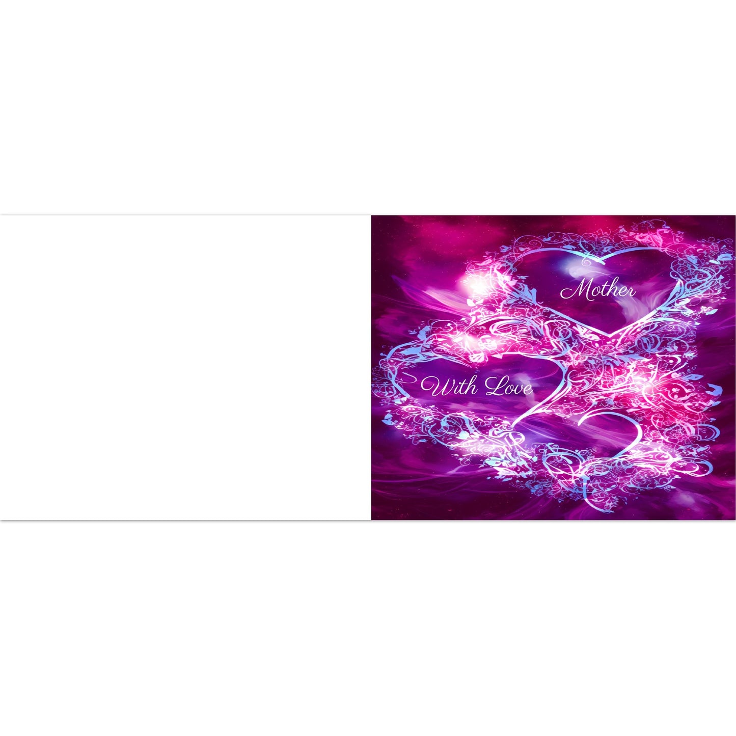 Mothers Day (personalise) Nebula Heart : Hardcover Photo Book